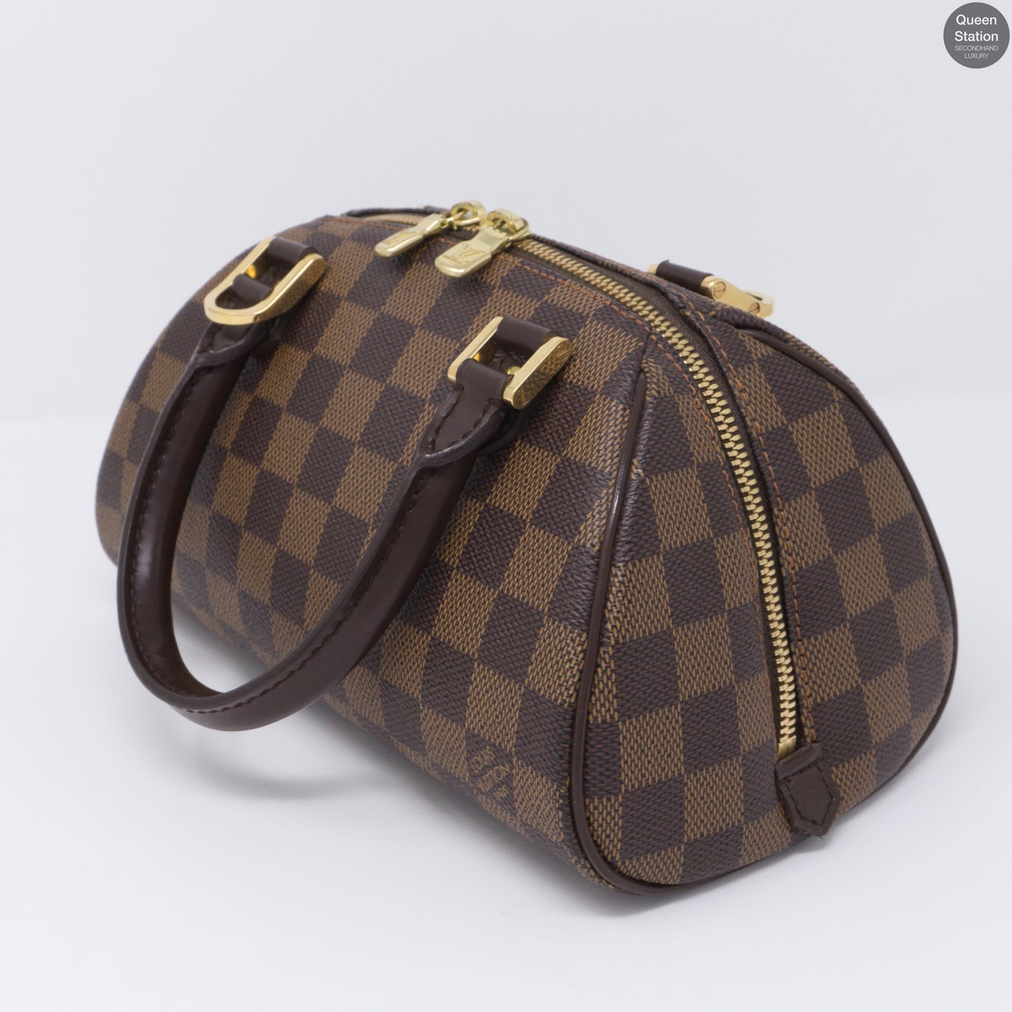 Louis Vuitton Damier Ebene Mini Ribera Boston Bowler Speedy 861178