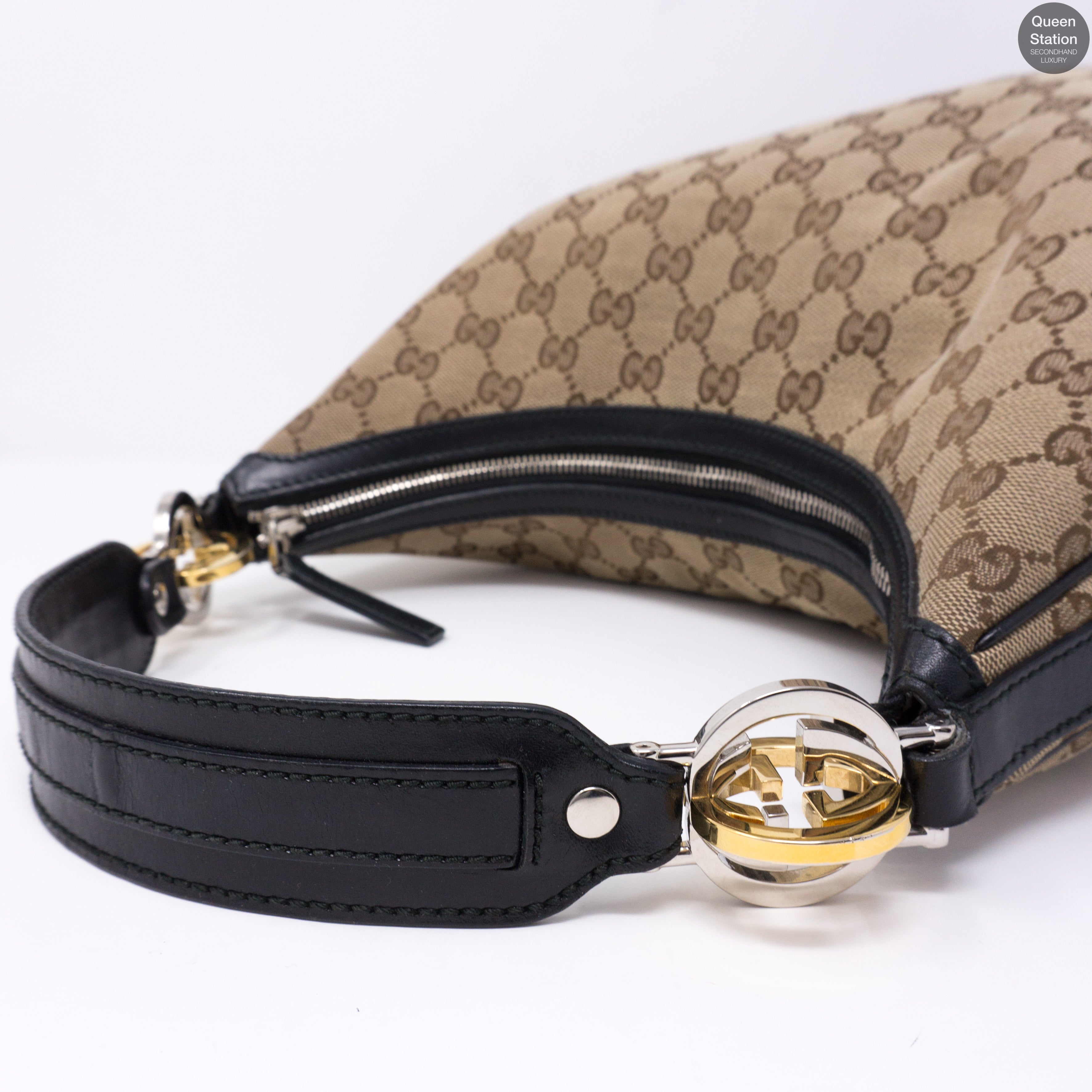 GG Monogram Twins Large Hobo Bag