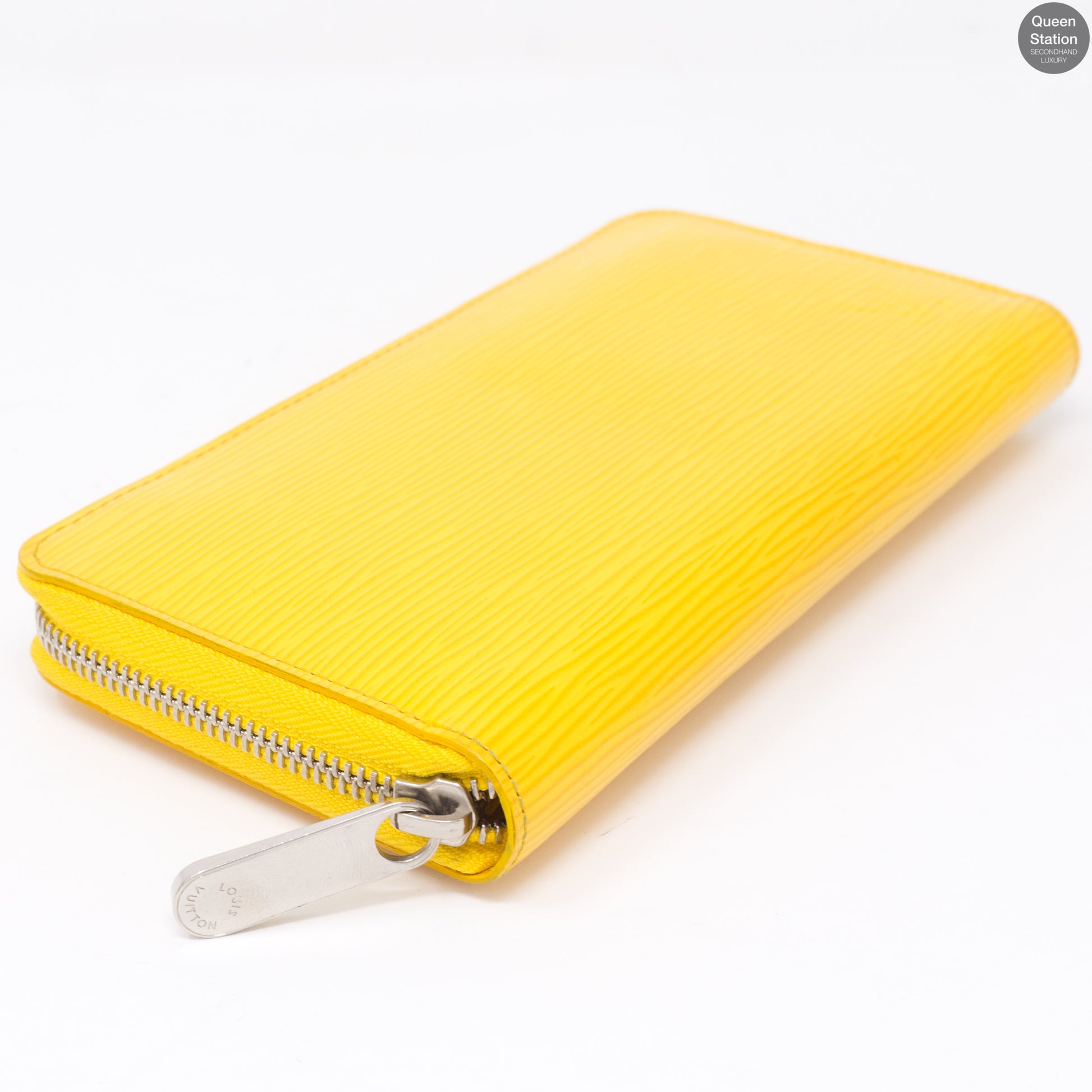 Handbag Louis Vuitton Yellow Epi Leather Long Wallet 122050052