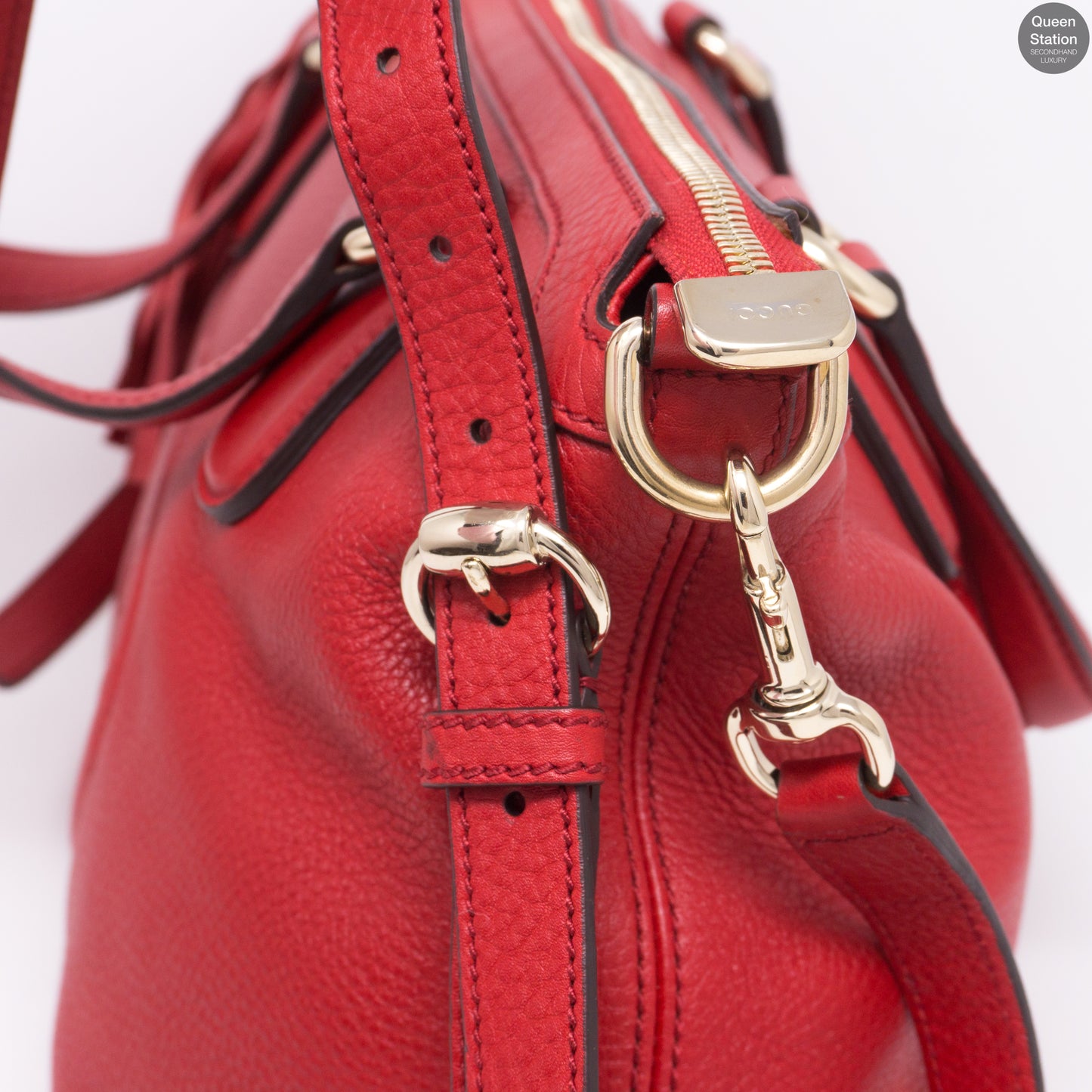Soho Two Way Red Leather