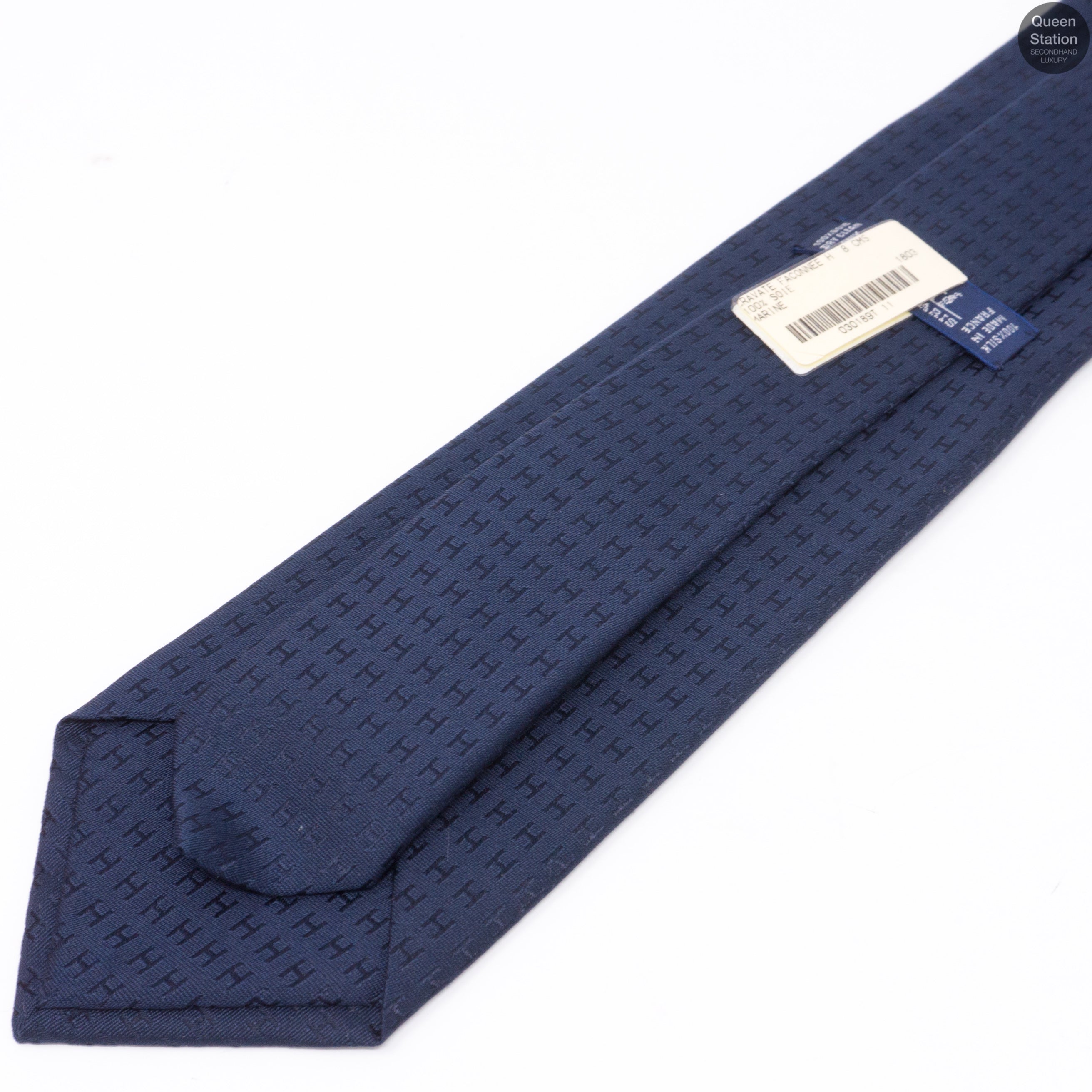 Faconnee H Tie Blue