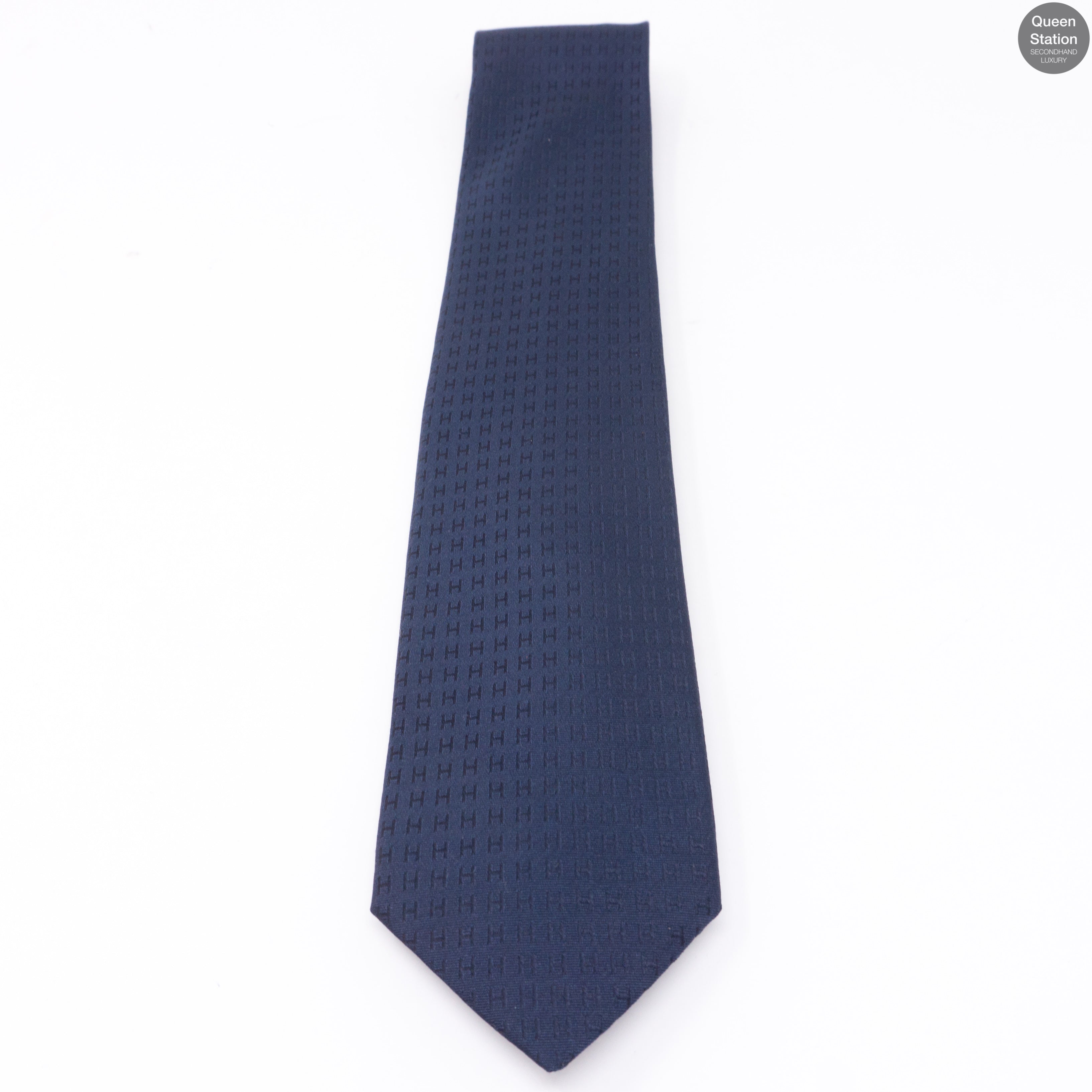 Faconnee H Tie Blue