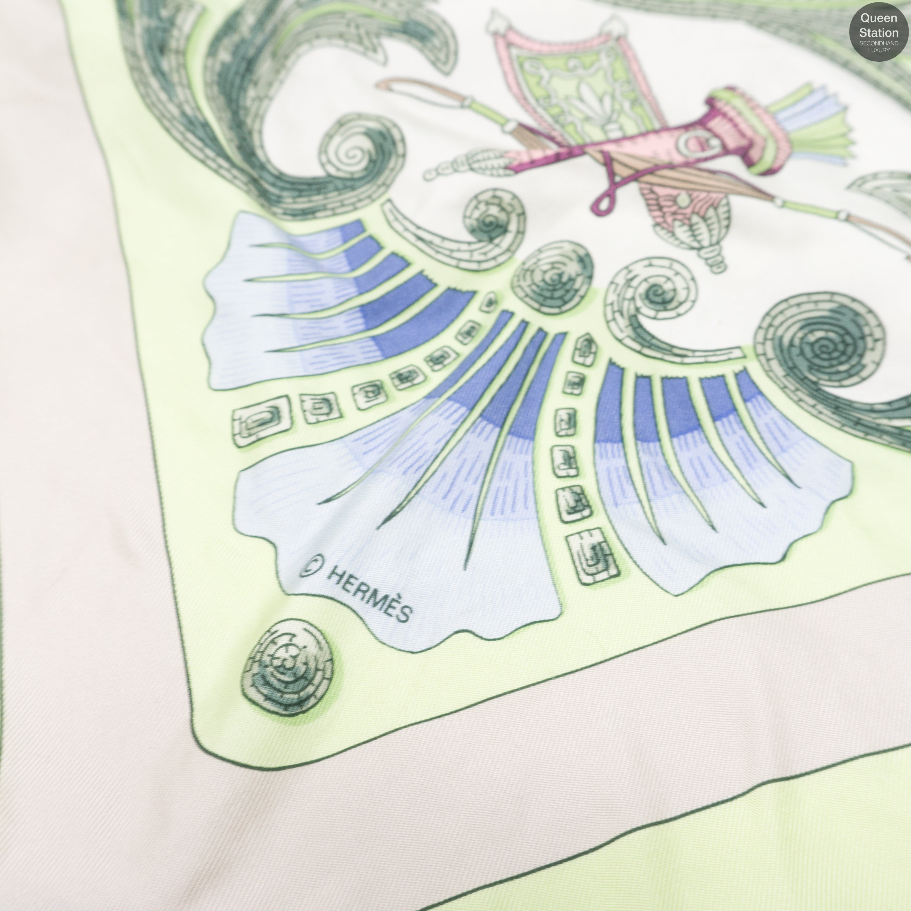 Silk Scarf 90 Cheval Turc