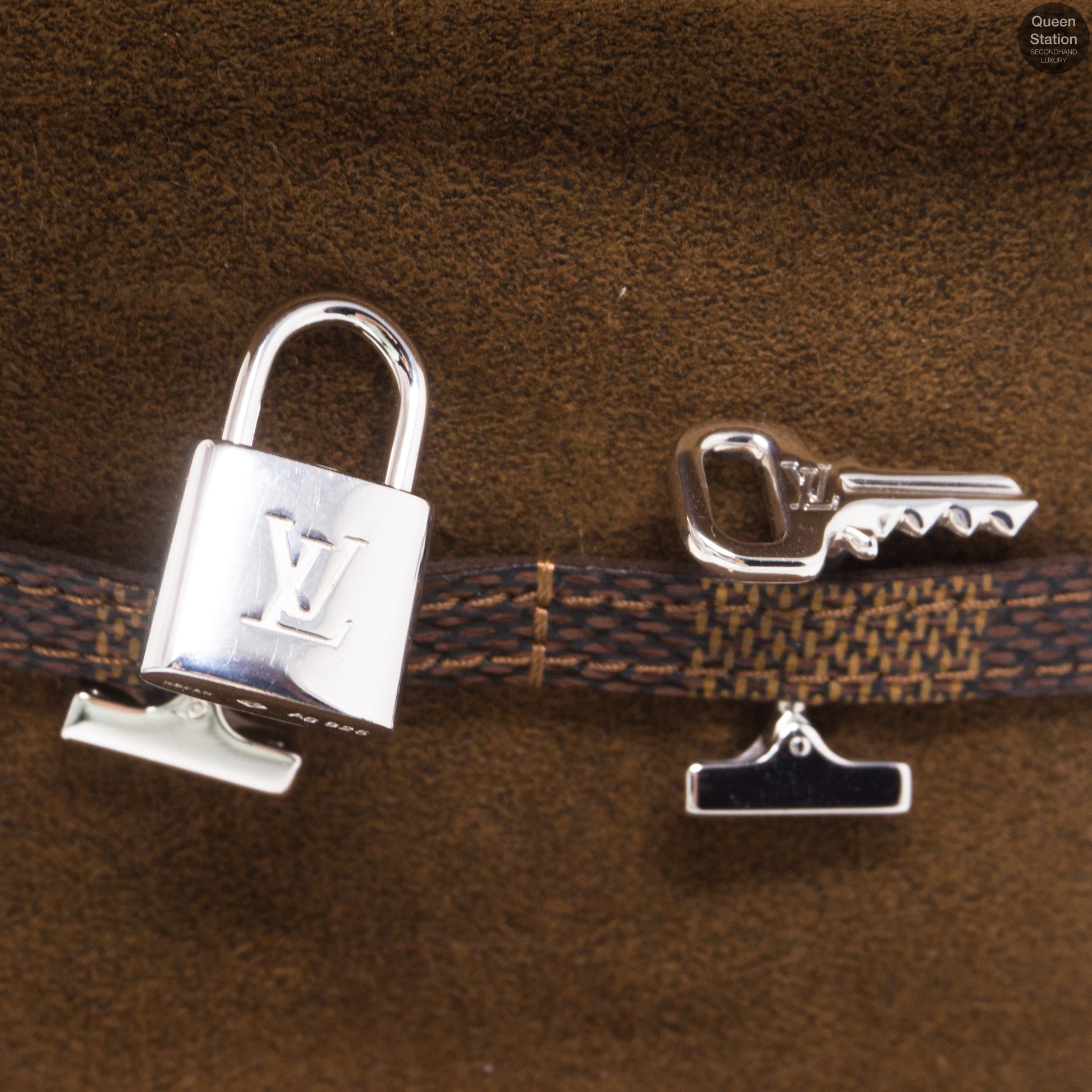 Louis Vuitton Sterling Silver Lock and Key Cufflinks – Oliver