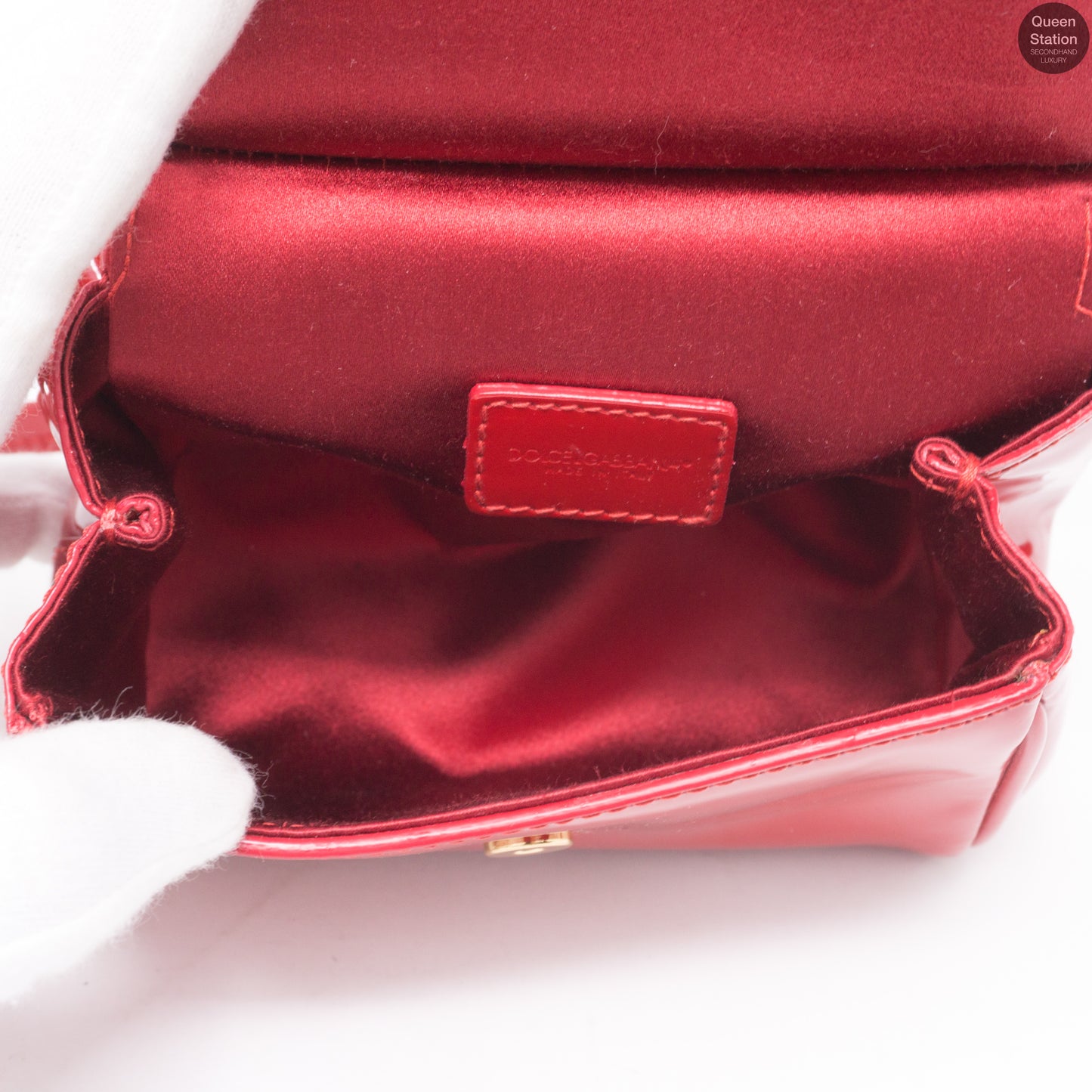 Mini Red Patent Leather Bag