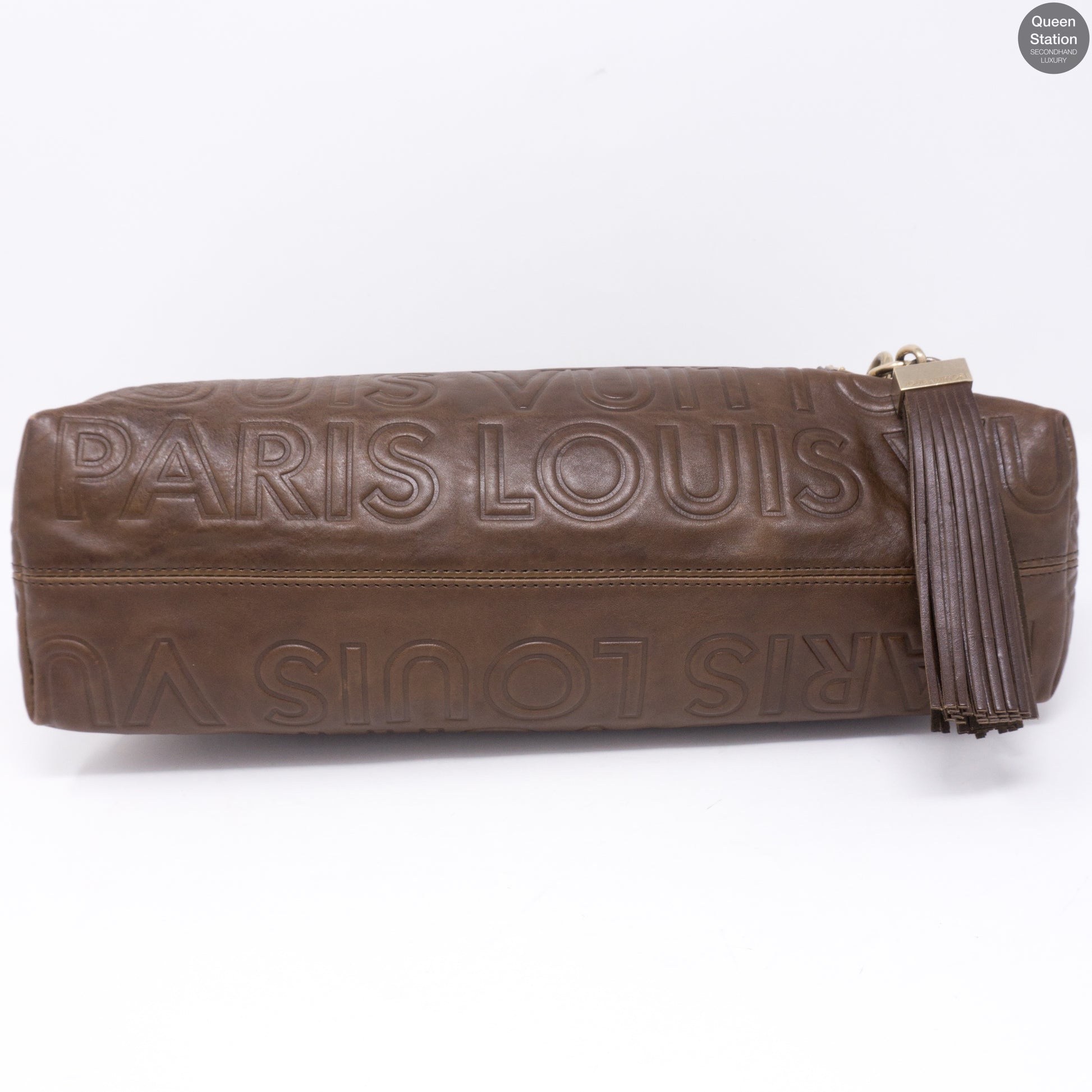 Louis Vuitton Paris Souple Whisper Bag Leather PM at 1stDibs