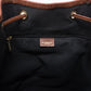 Haymarket Coated Canvas Bucket Bag
