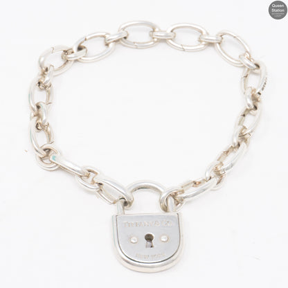 Sterling Silver Arc Lock Bracelet