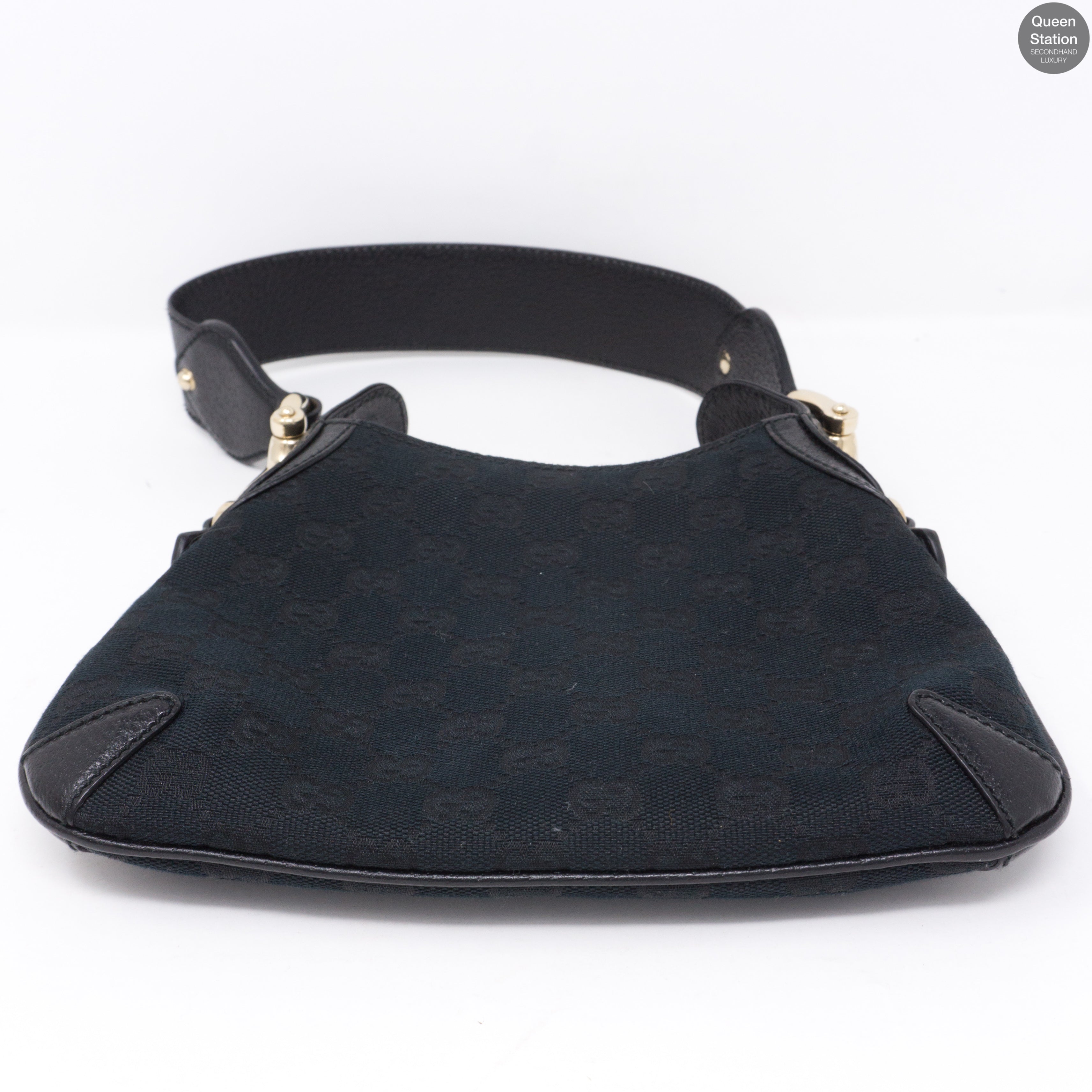 Guccissima GG Canvas Mini Horsebit Shoulder Bag