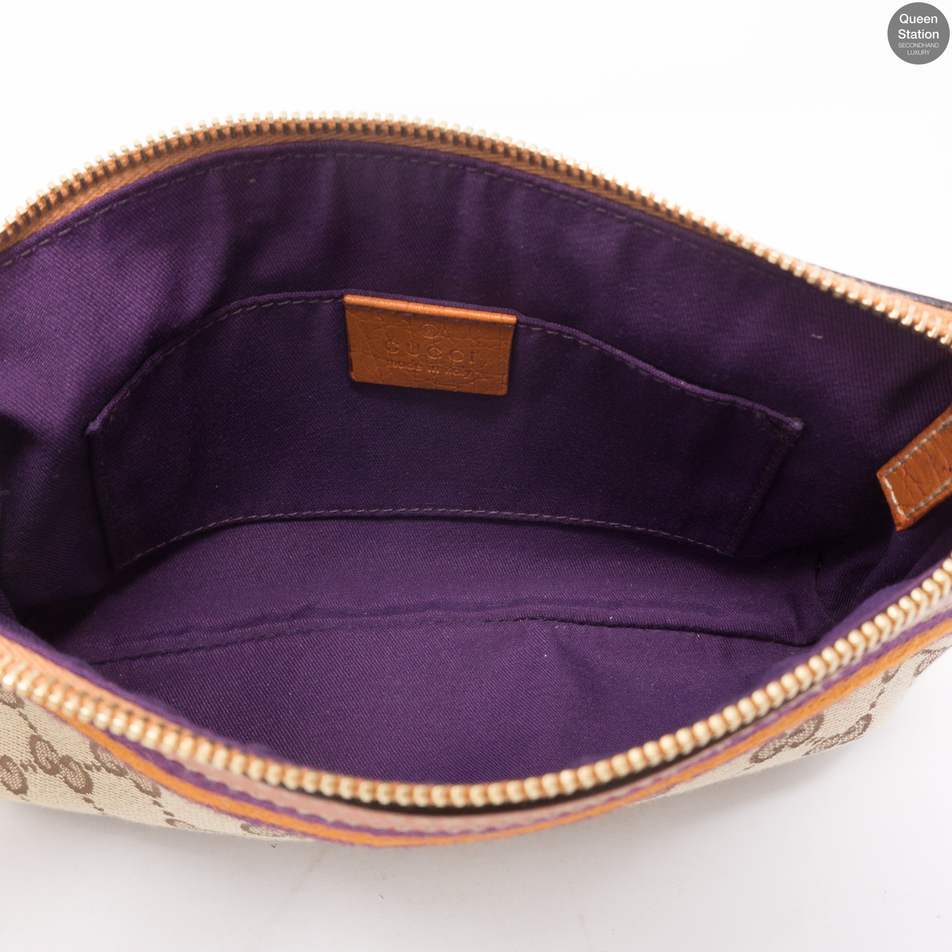 GG Monogram Canvas Charms Pochette