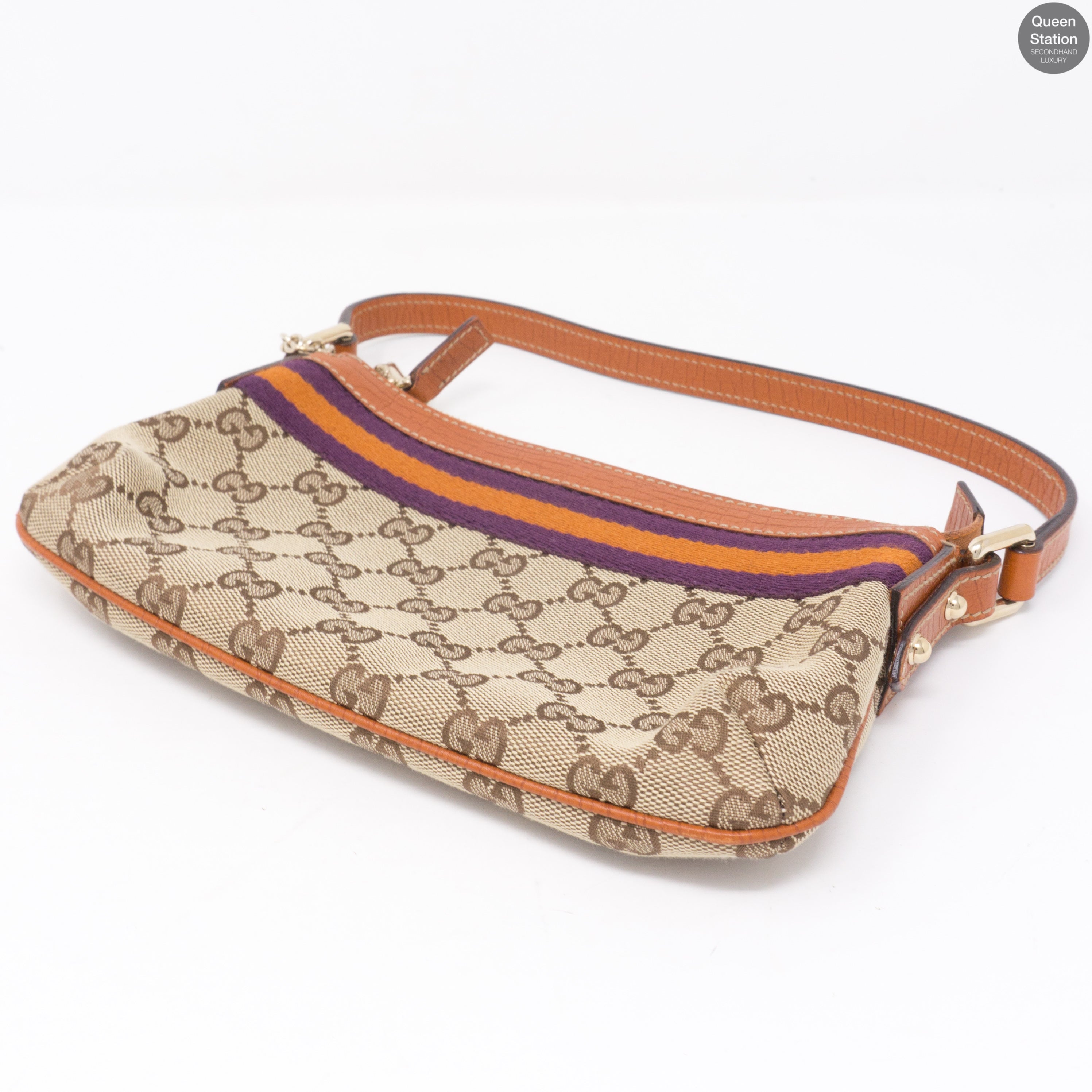 GG Monogram Canvas Charms Pochette