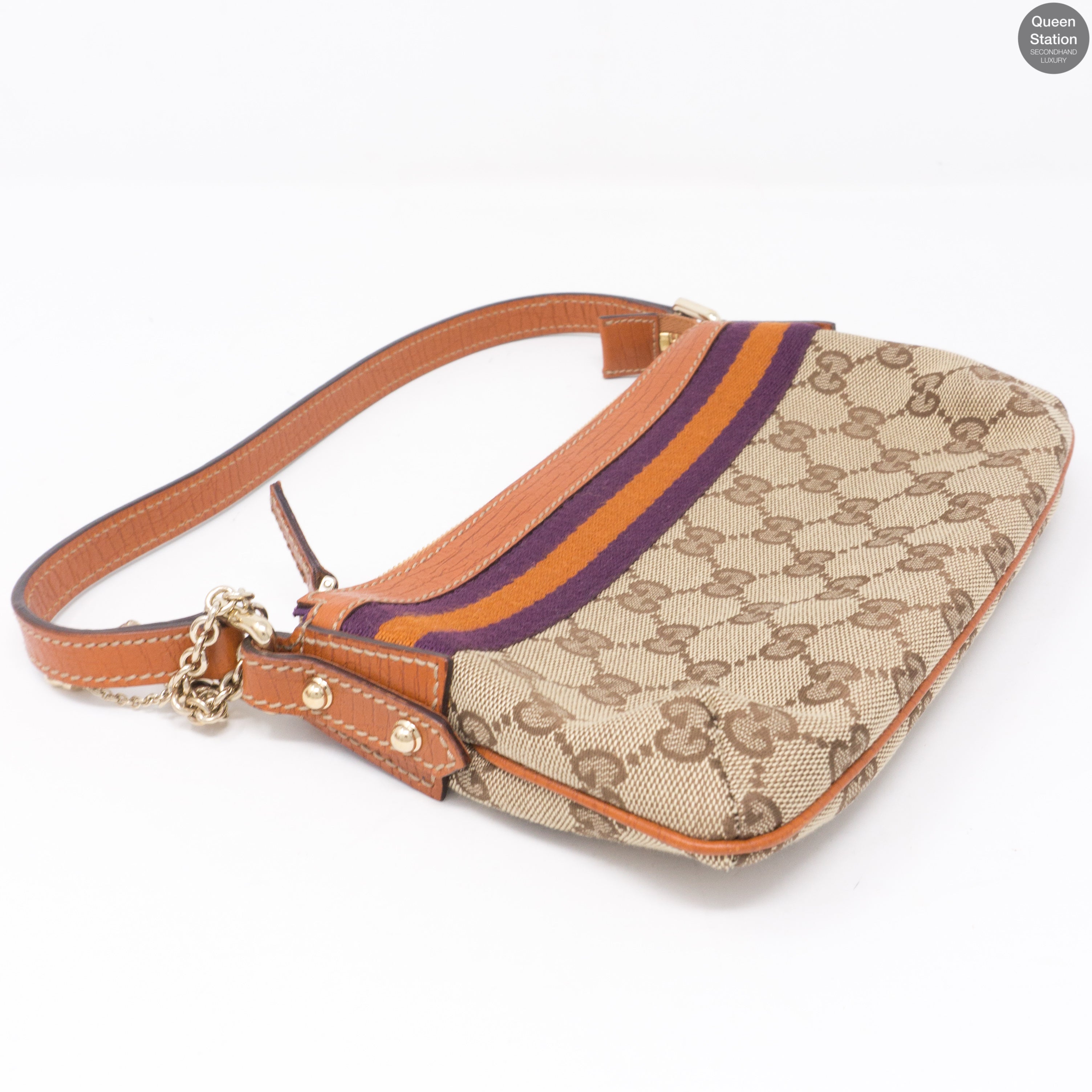 GG Monogram Canvas Charms Pochette