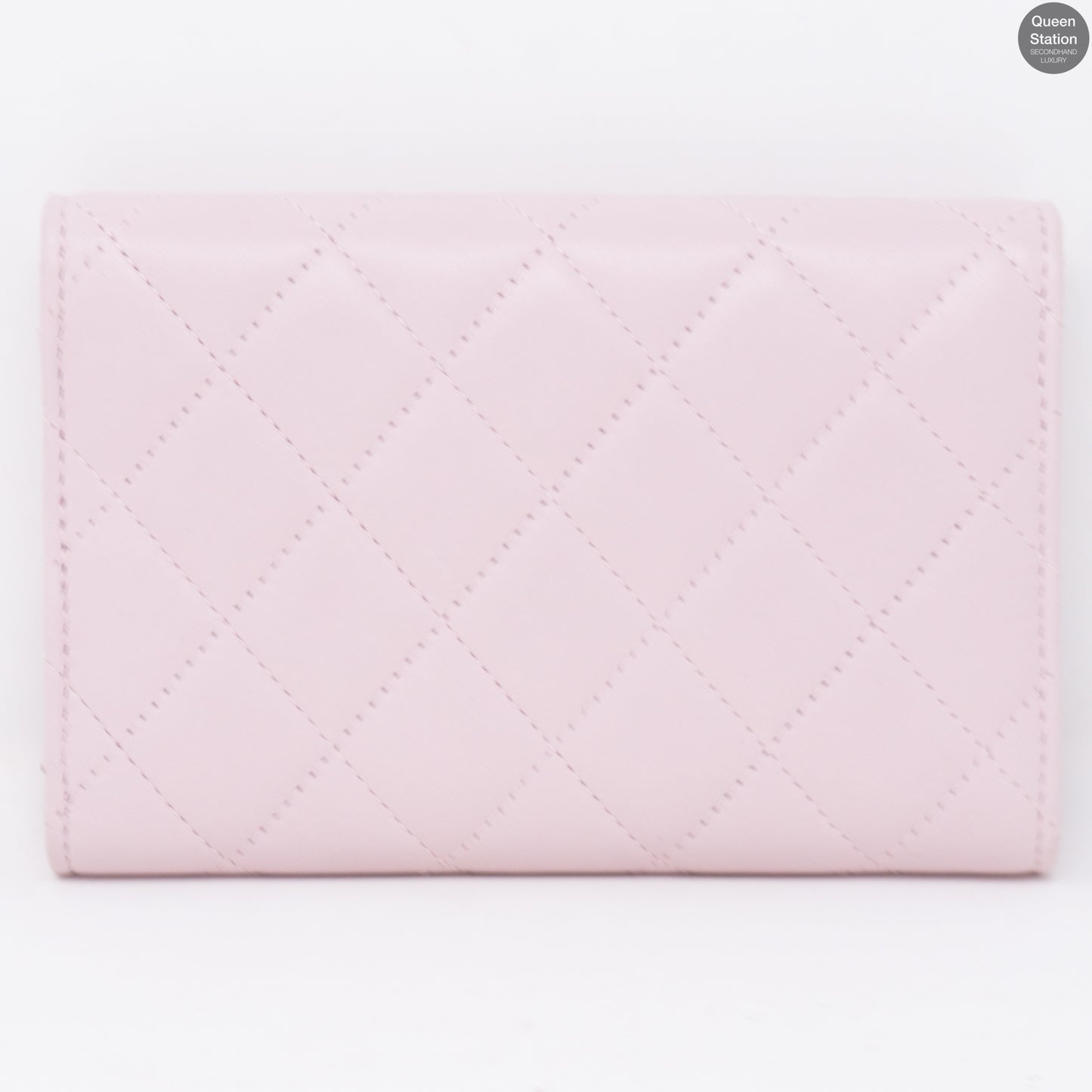 Classic Flap Wallet Light Pink Leather