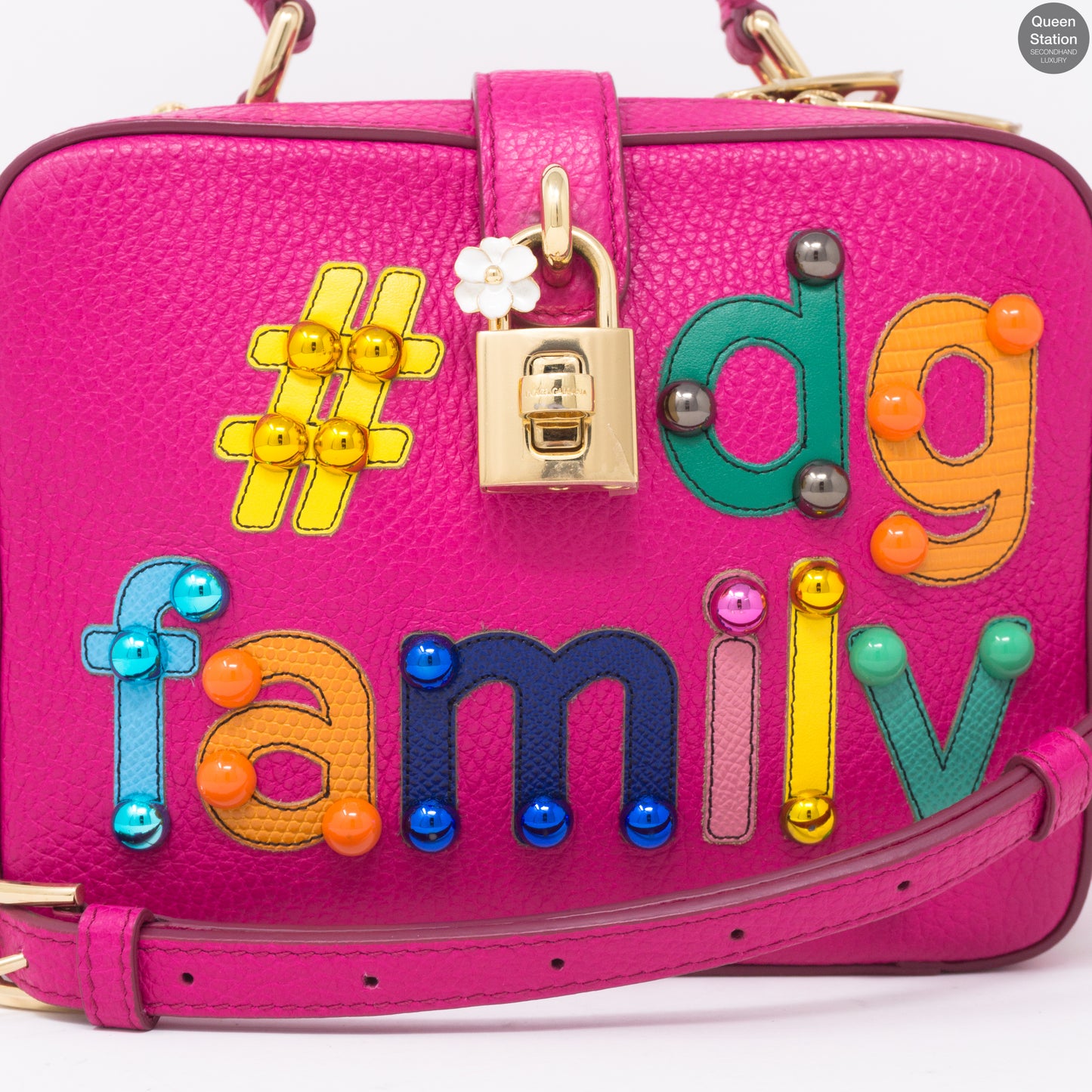 Dolce Box #dgfamily Pink Leather