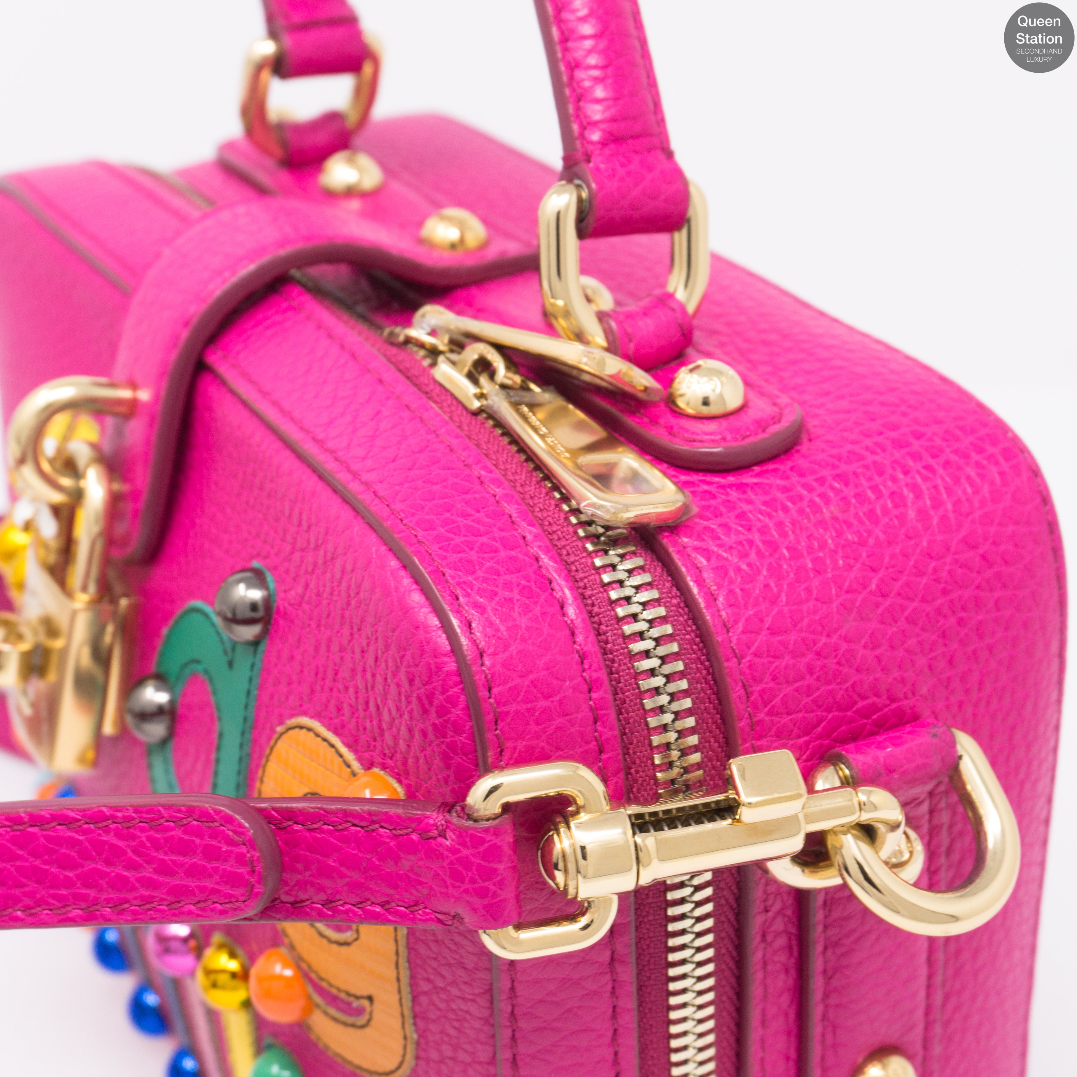 Dolce Box #dgfamily Pink Leather