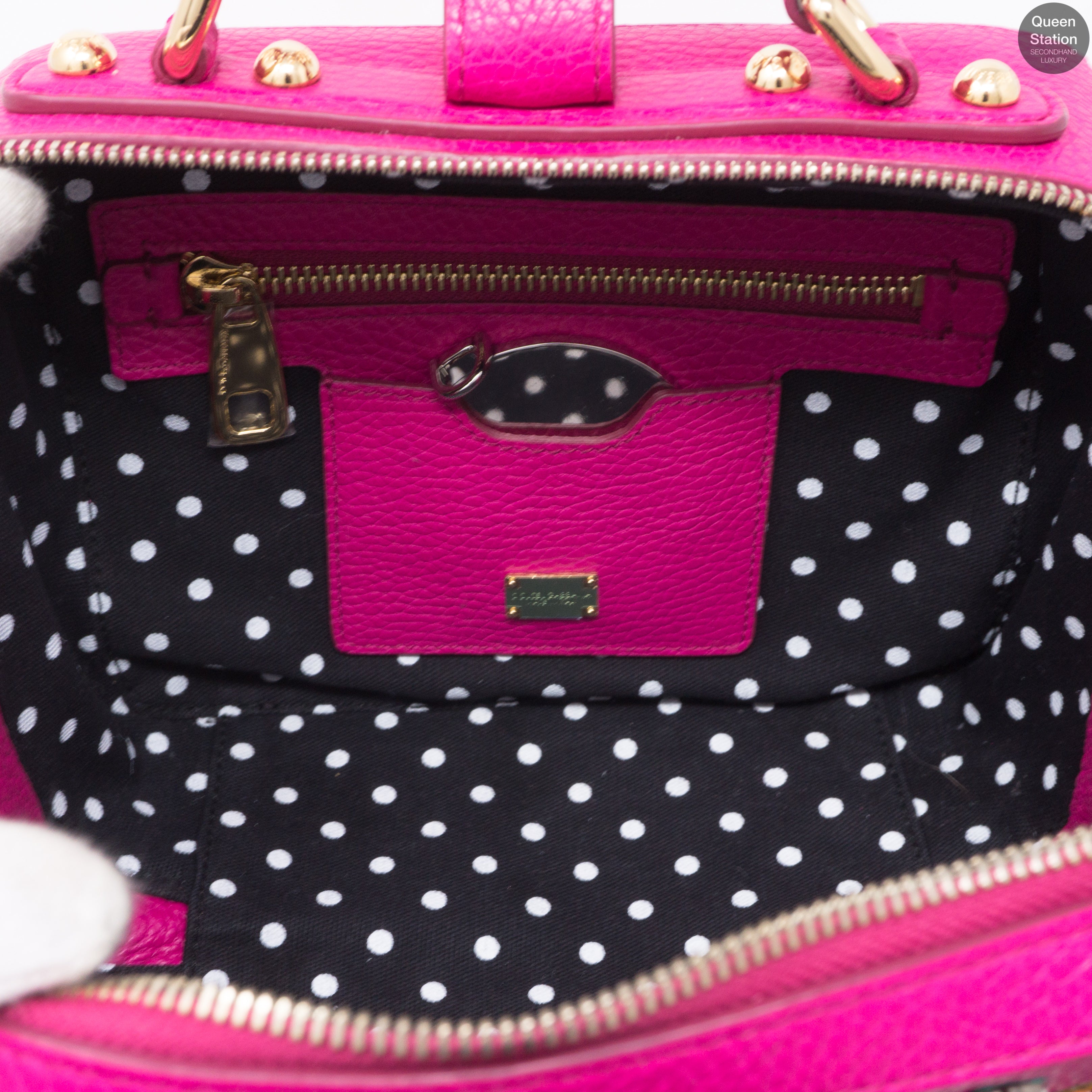 Dolce Box #dgfamily Pink Leather