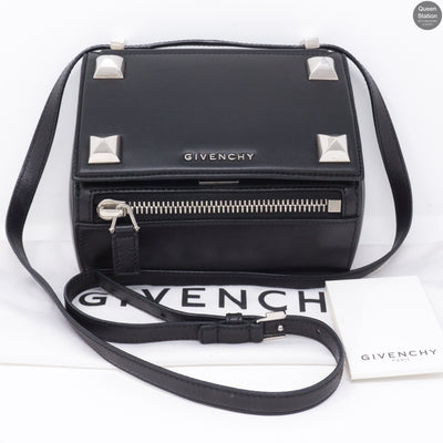 Pandora Box Mini Black Leather