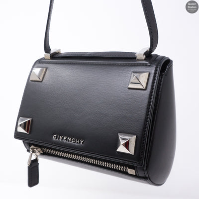 Pandora Box Mini Black Leather