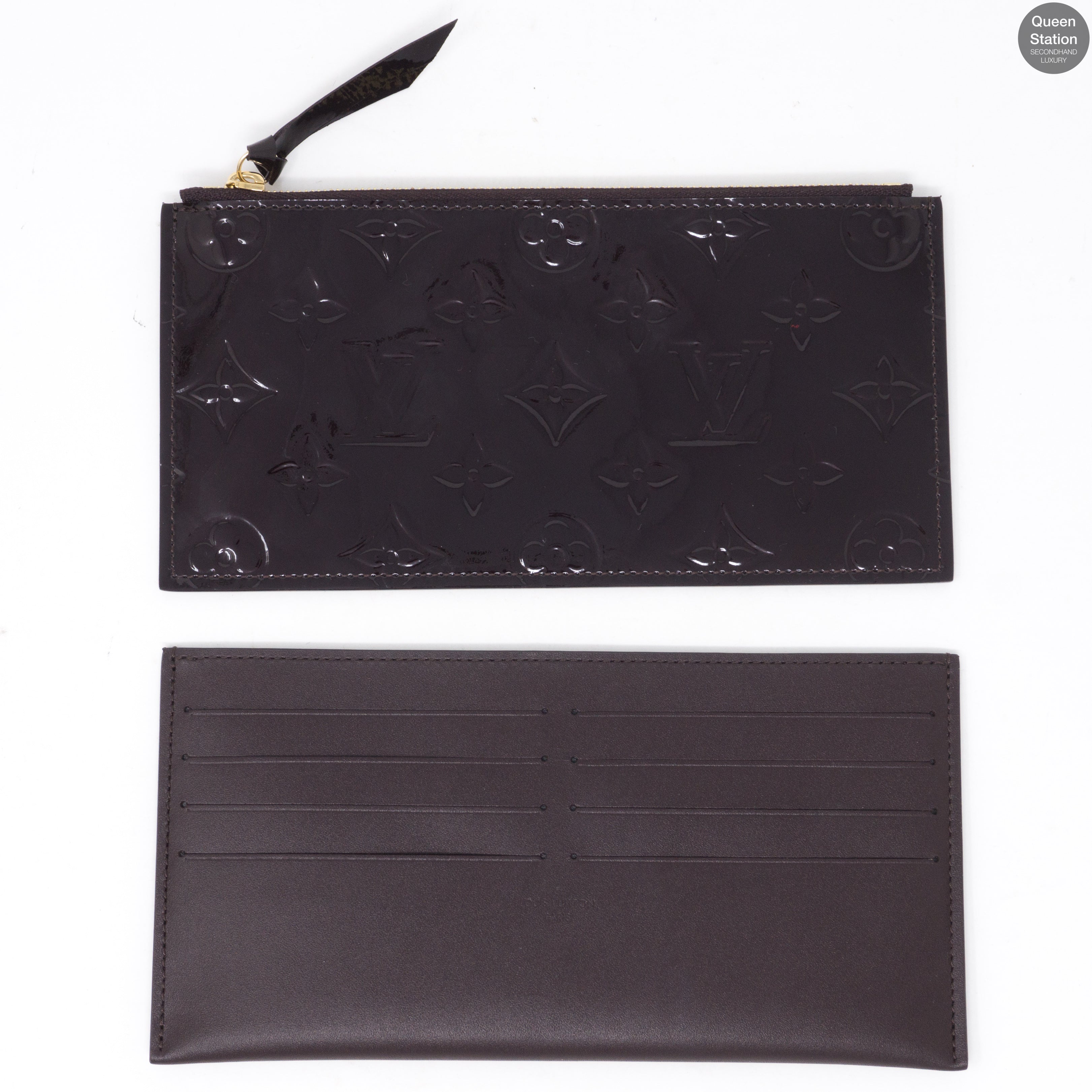 Pochette Felicie Amarante Vernis