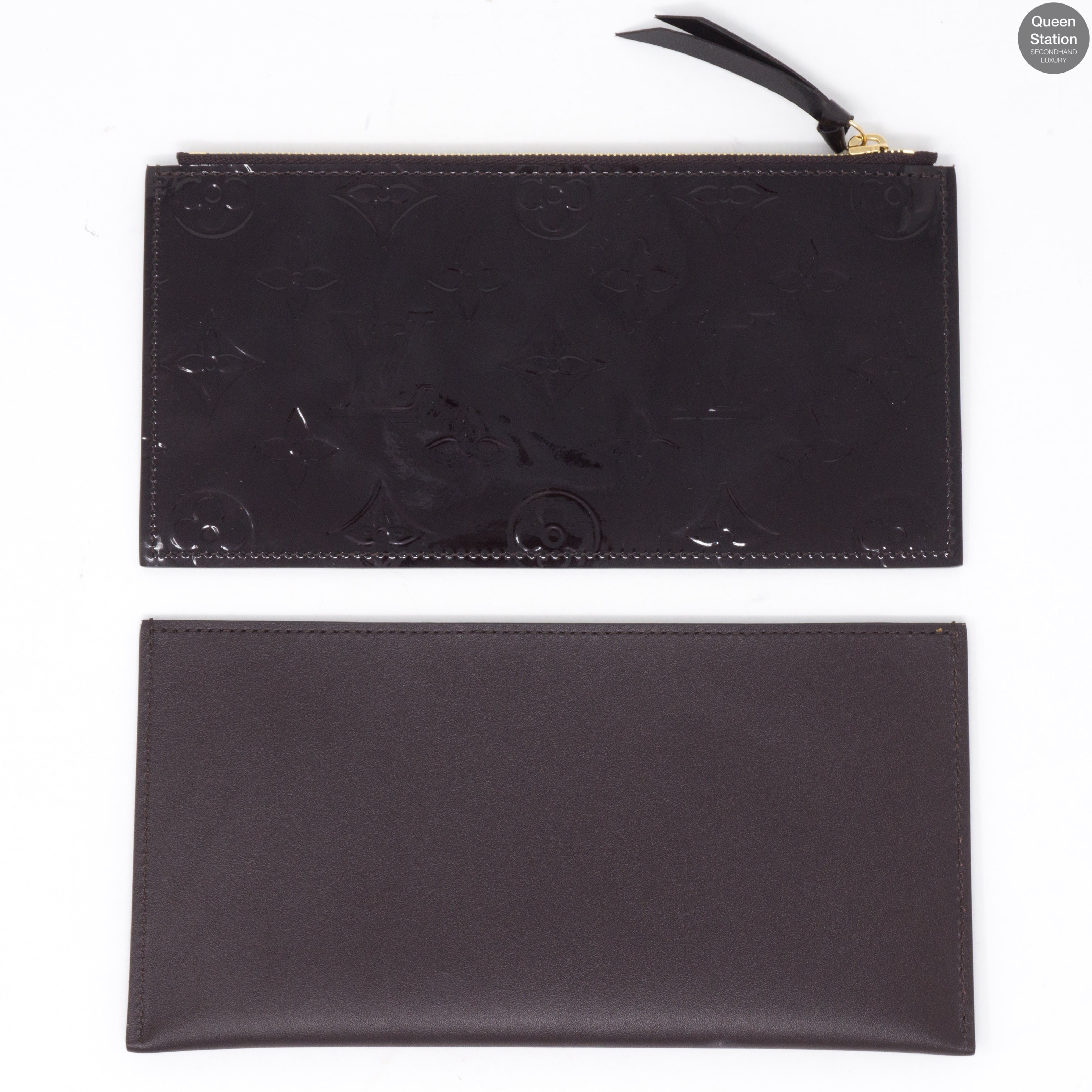 Pochette Felicie Amarante Vernis