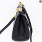 Sicily Medium Black Dauphine Leather