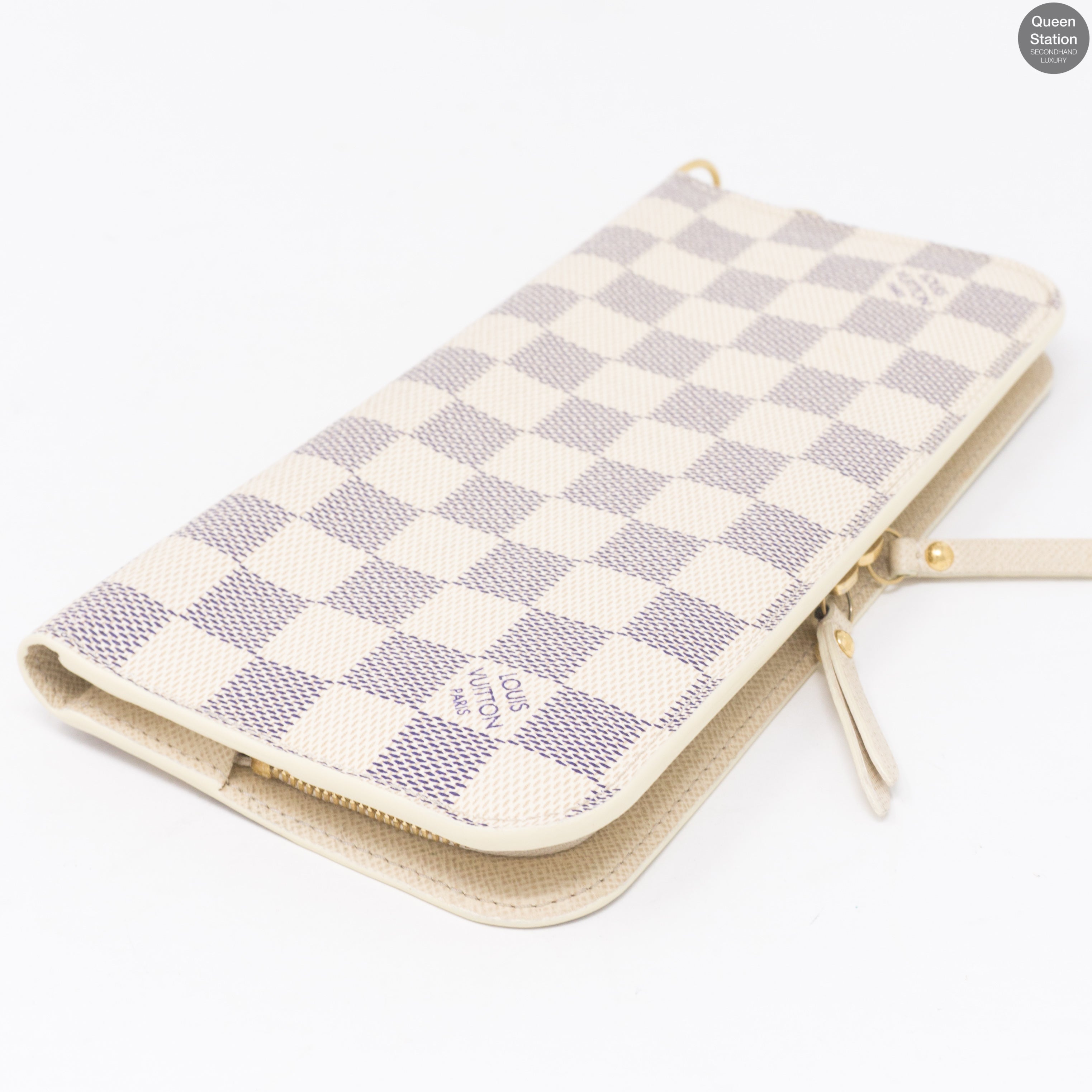 Insolite Wallet	Damier Azur