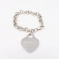 Sterling Silver Heart Bracelet