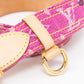 Monogram Belt Pink Denim 80 cm