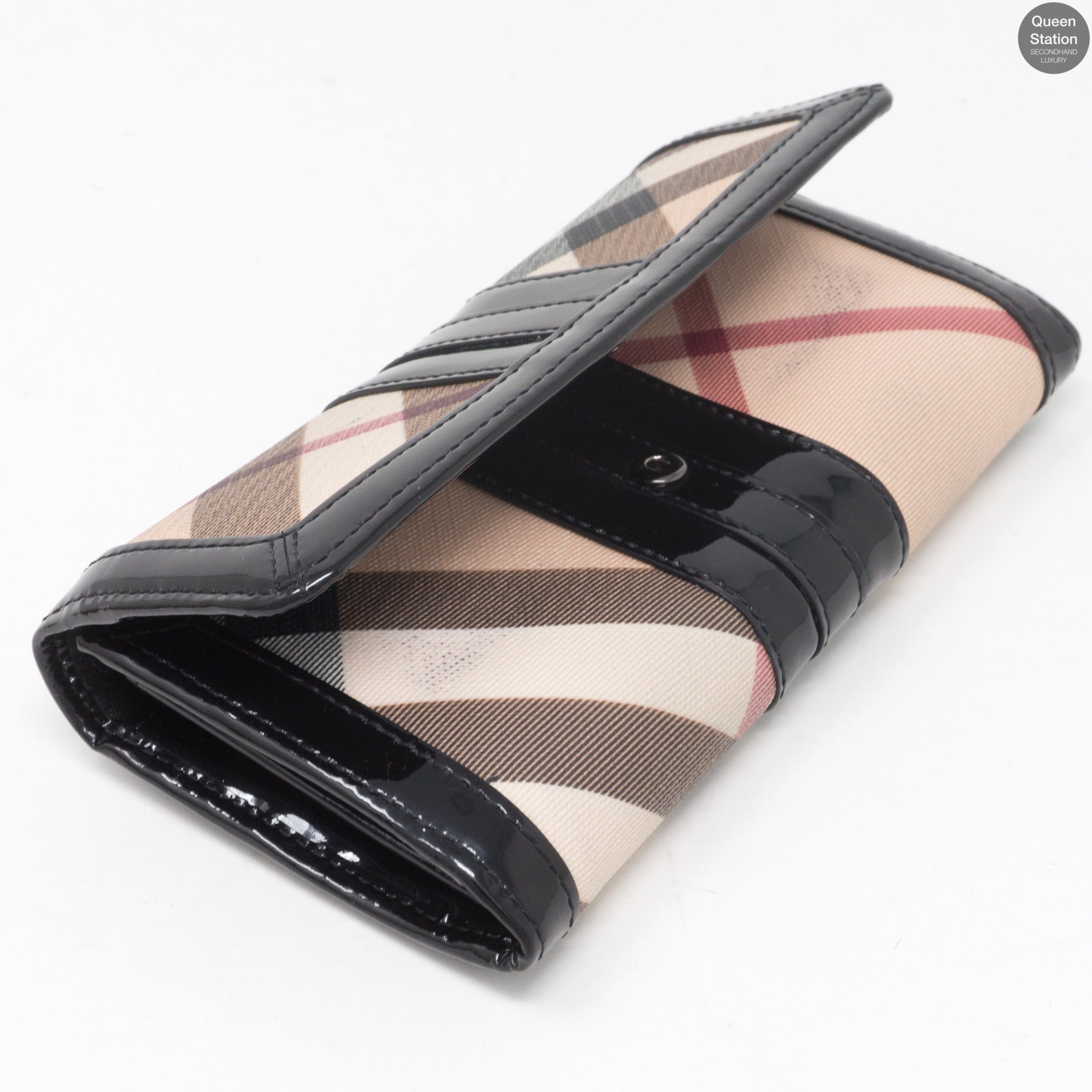 Nova Check Black Wallet