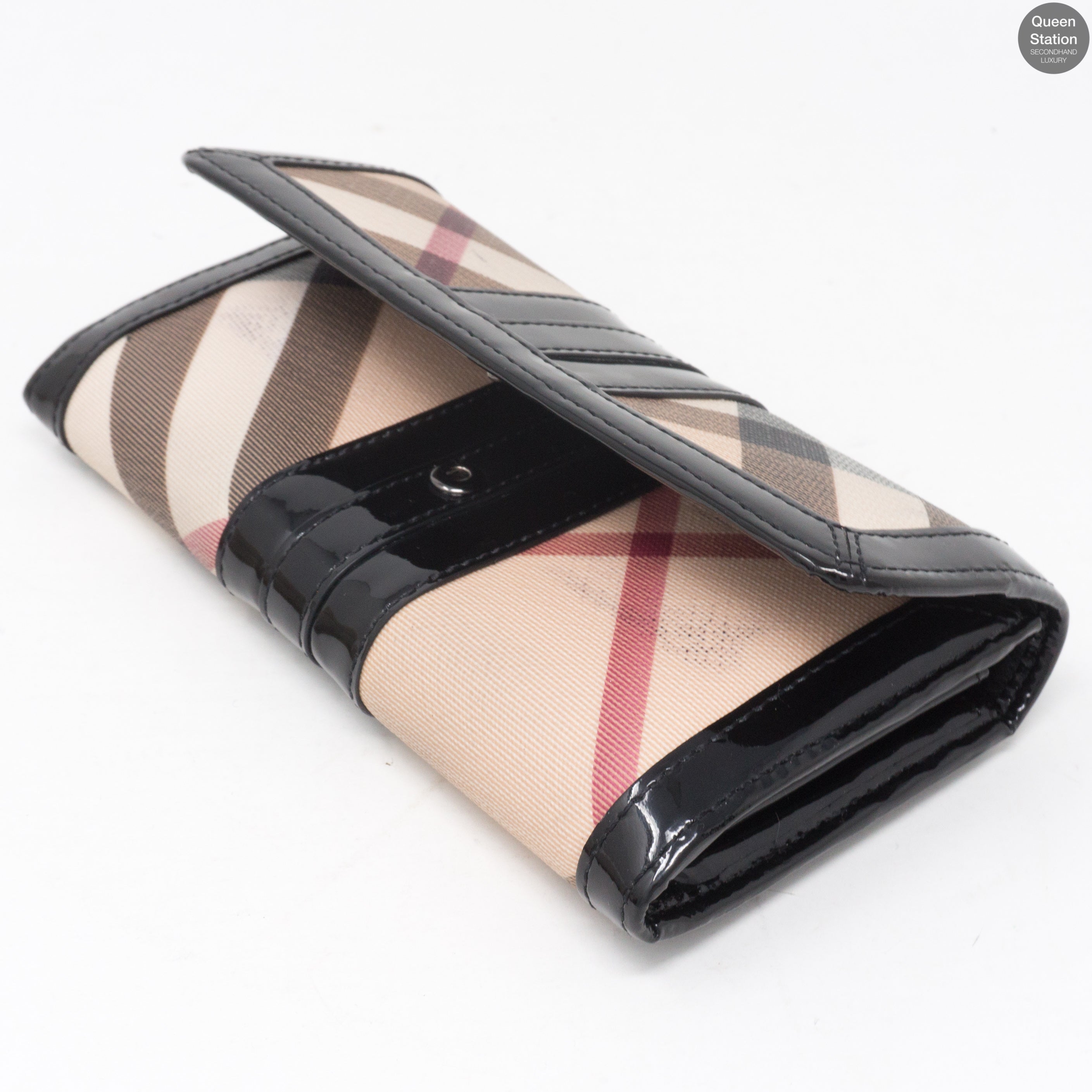 Nova Check Black Wallet