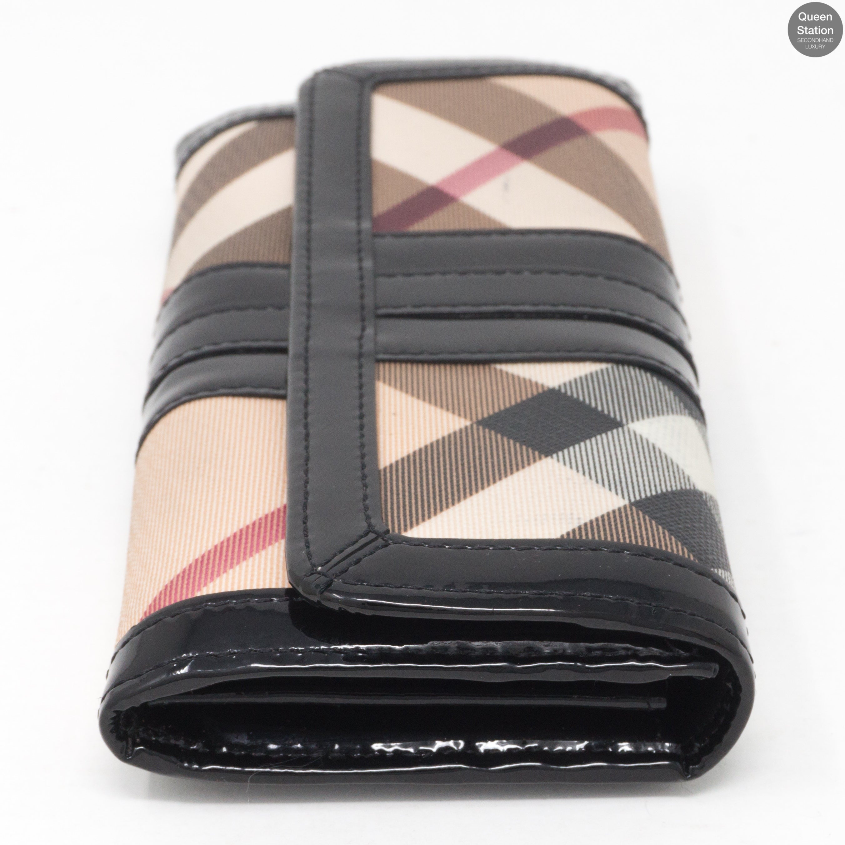 Nova Check Black Wallet