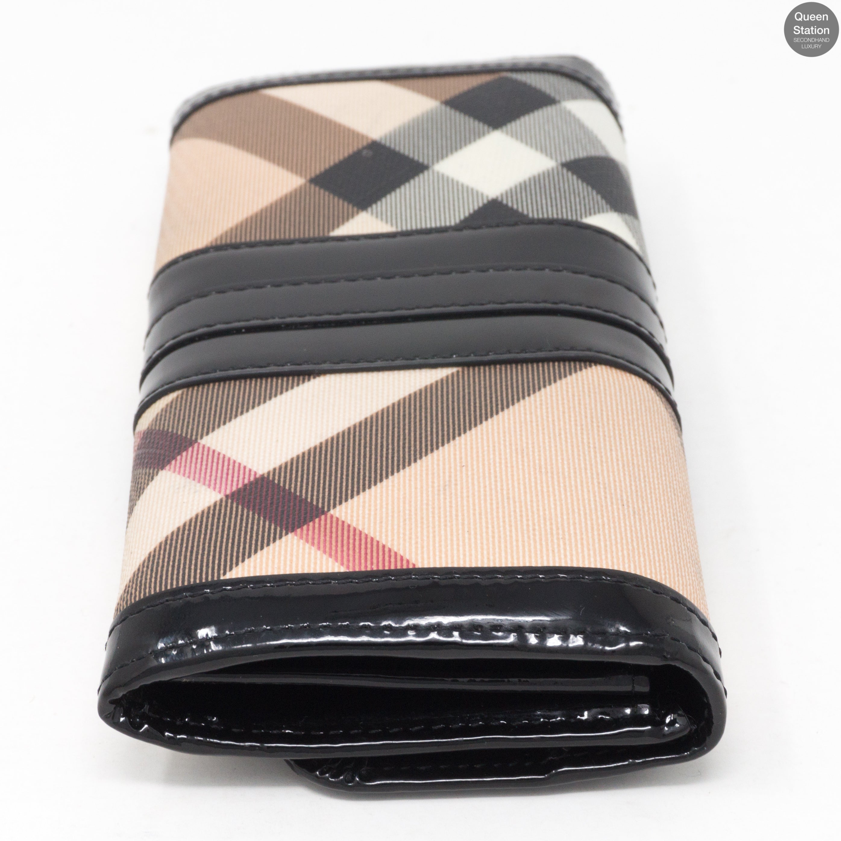 Nova Check Black Wallet
