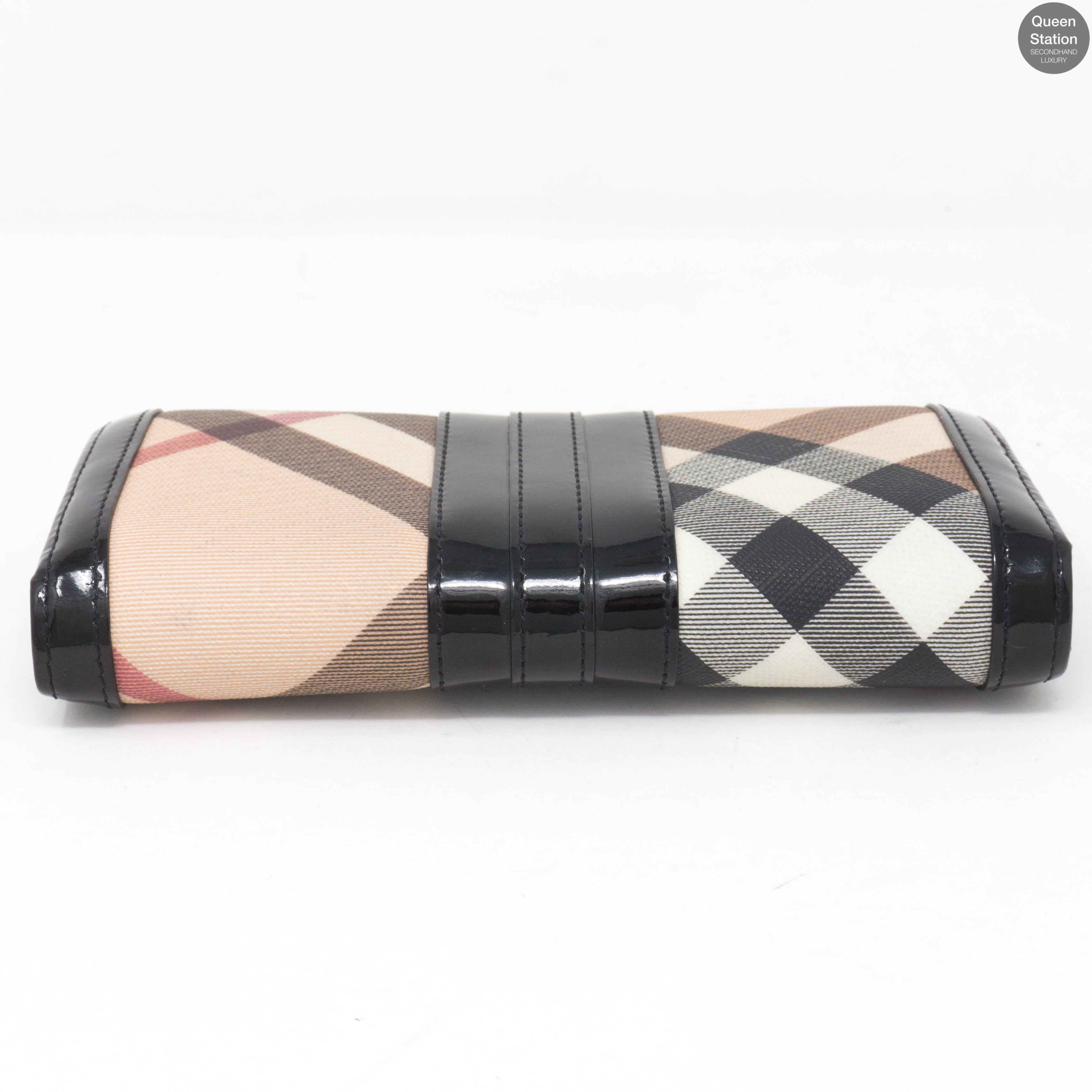 Nova Check Black Wallet
