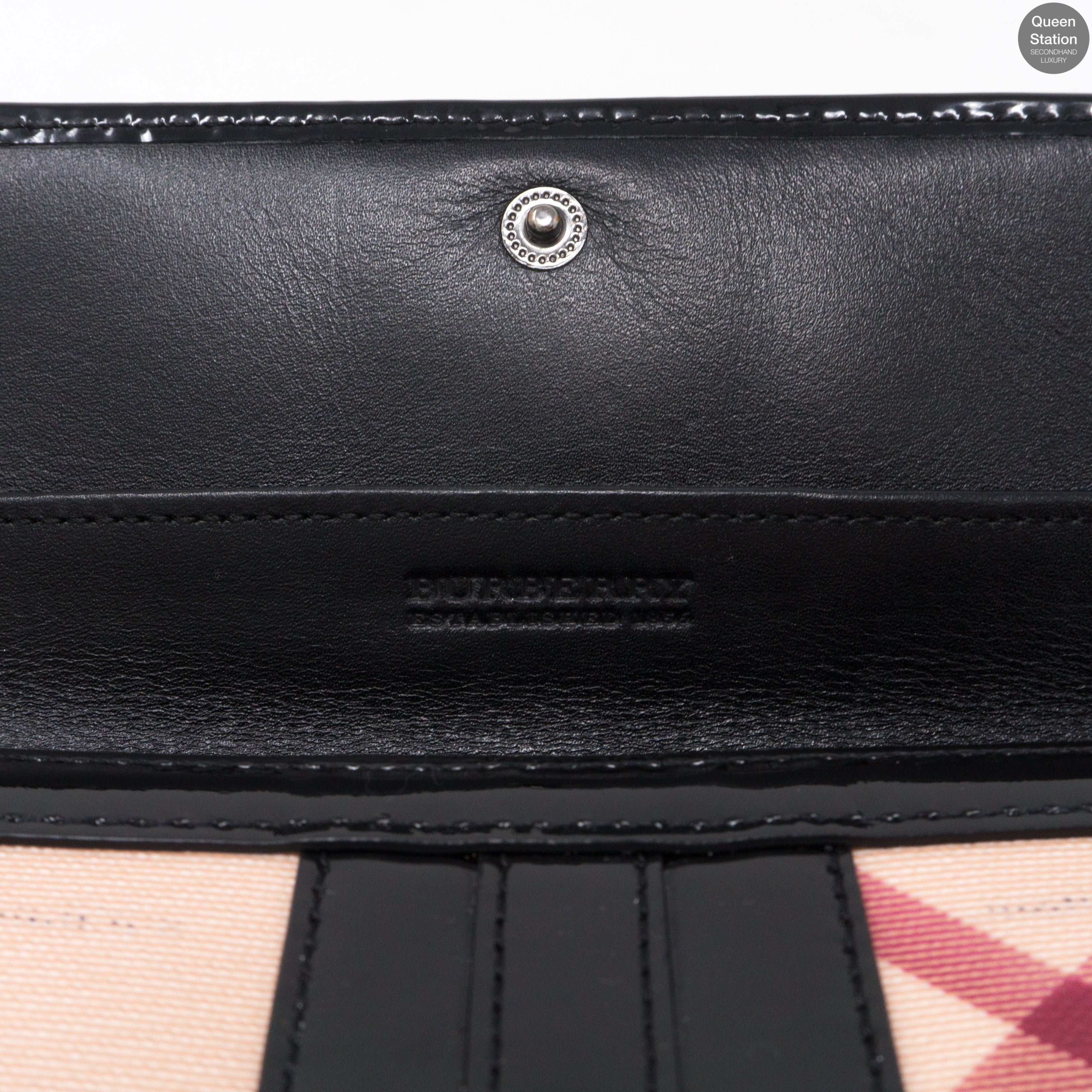 Nova Check Black Wallet