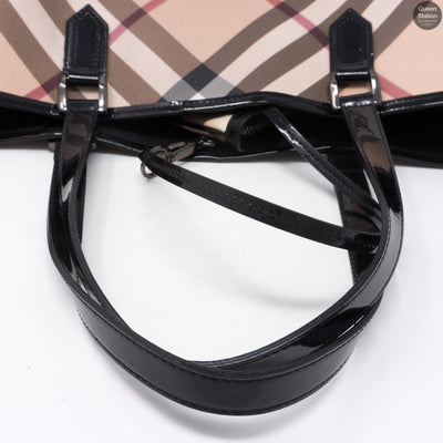 Super Nova Check Nickie Tote With Pouch