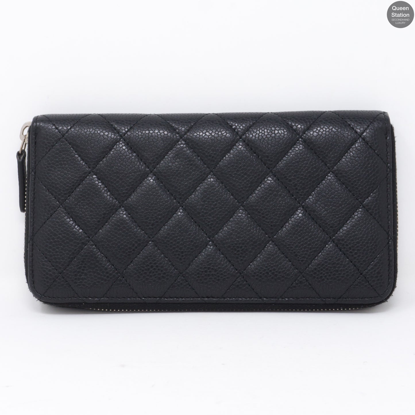 Classic Long Zipped Wallet Black