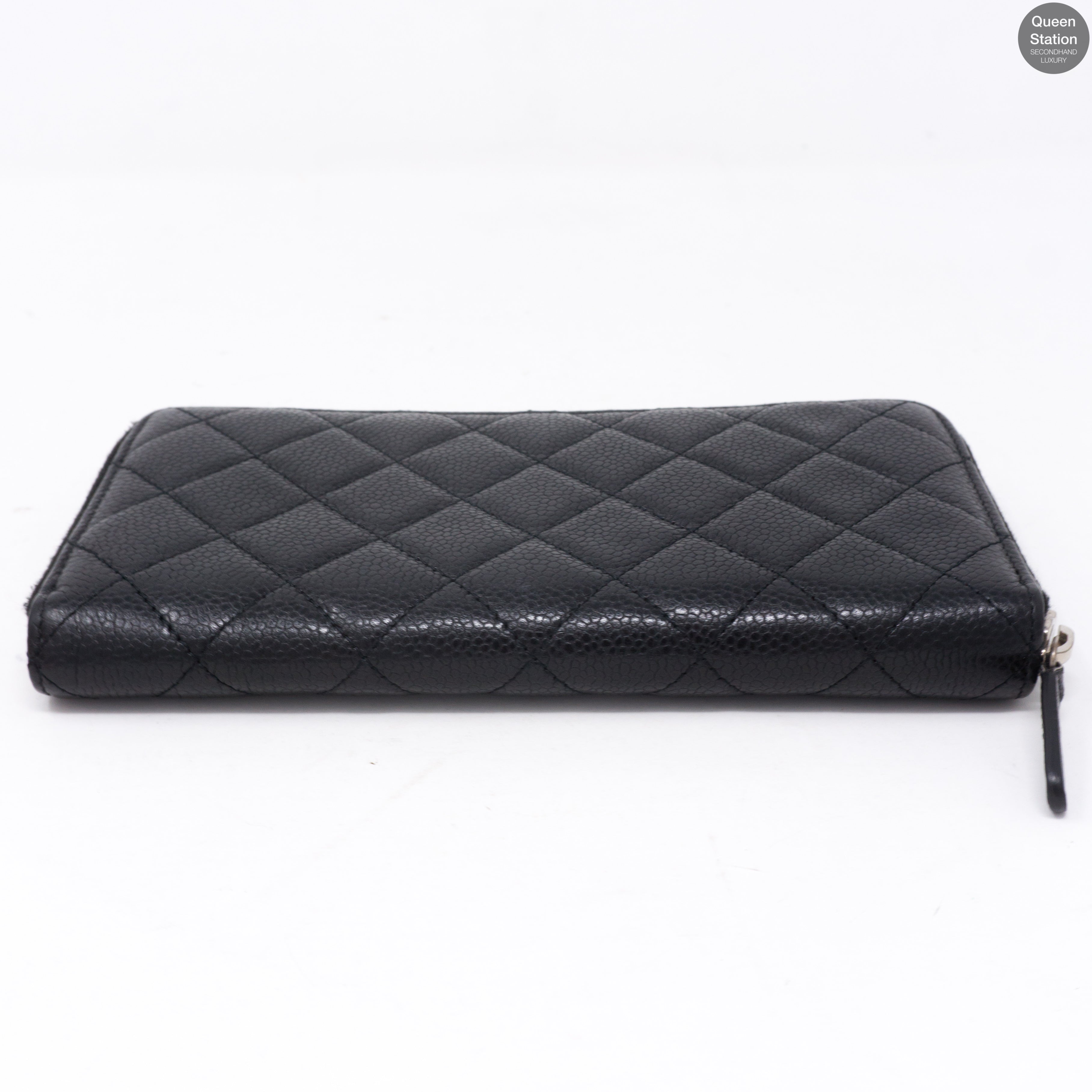 Classic Long Zipped Wallet Black