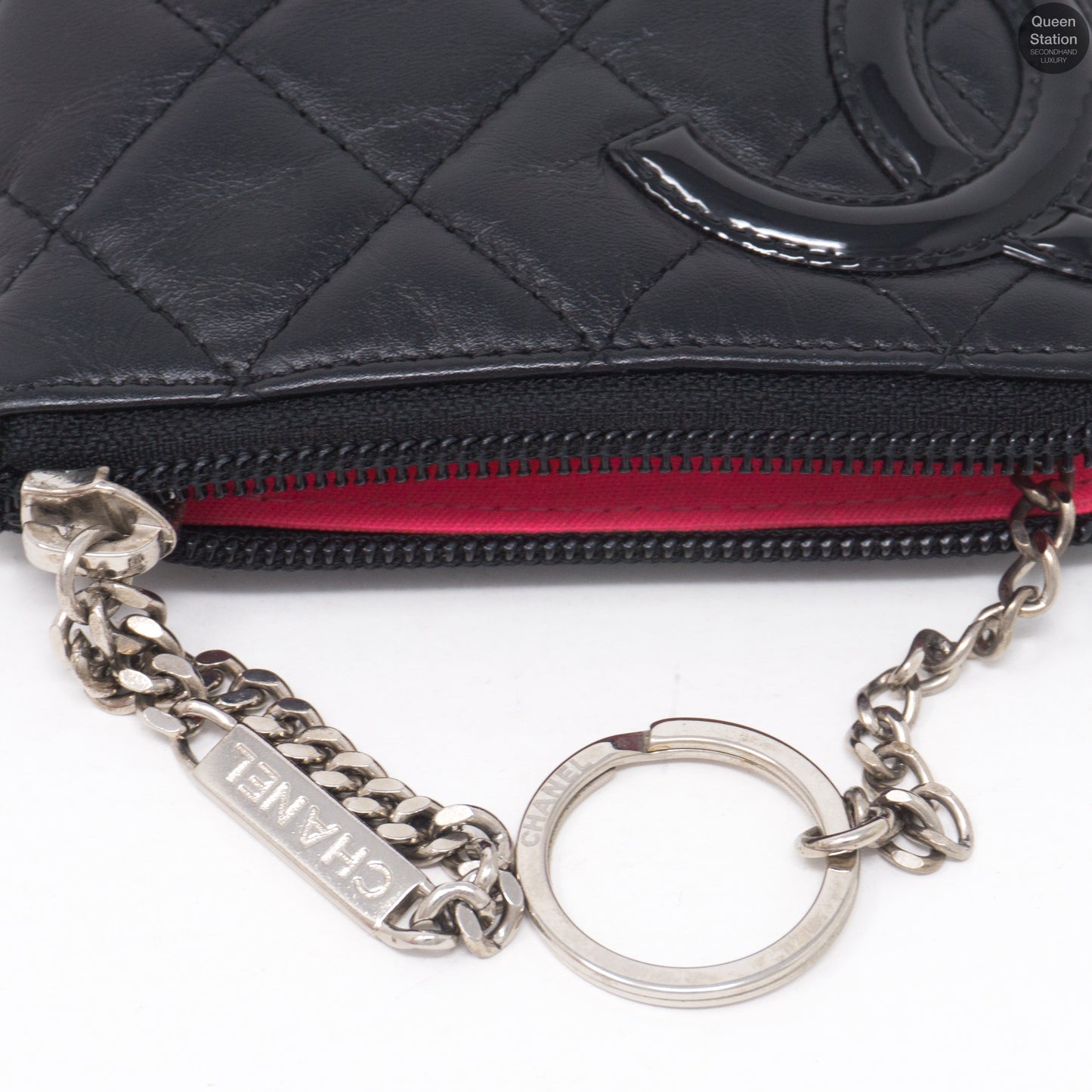 Cambon Leather Key Pouch