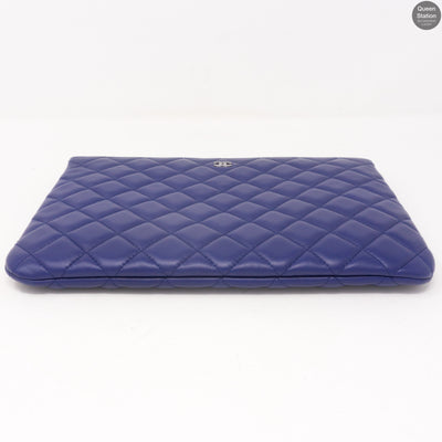 Classic Pouch Purple Lambskin