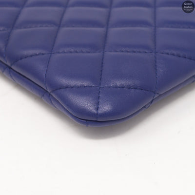 Classic Pouch Purple Lambskin