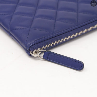 Classic Pouch Purple Lambskin