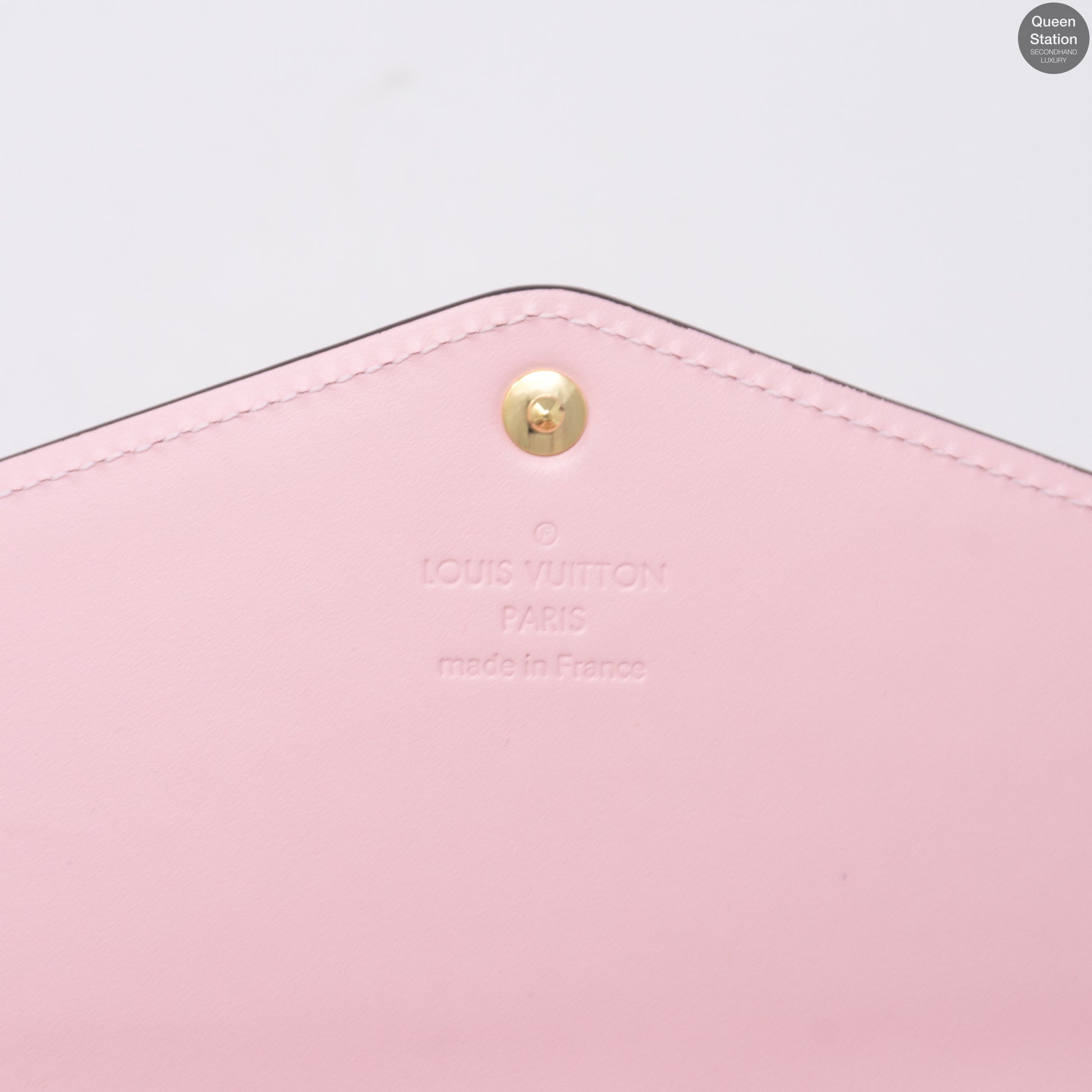 Sarah Chain Wallet Rose Angelique Woc Pink Monogram Vernis Leather