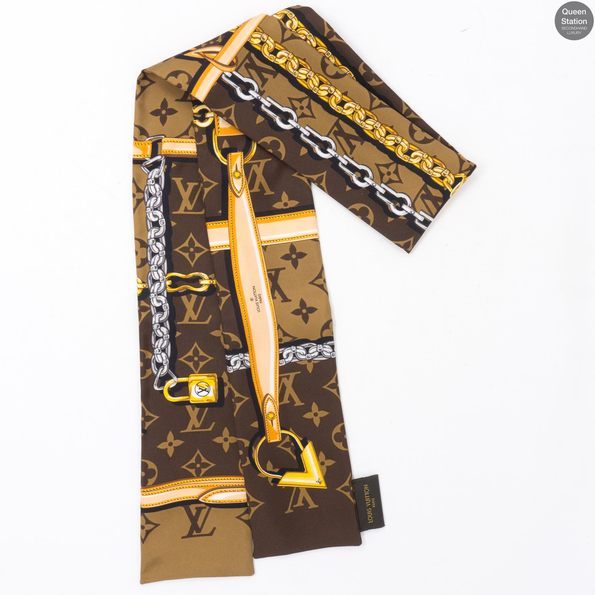 Louis Vuitton Silk Monogram Confidential Bandeau, myGemma