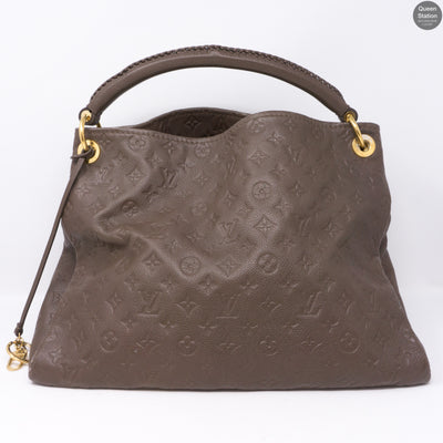 Artsy Monogram Empreinte Leather