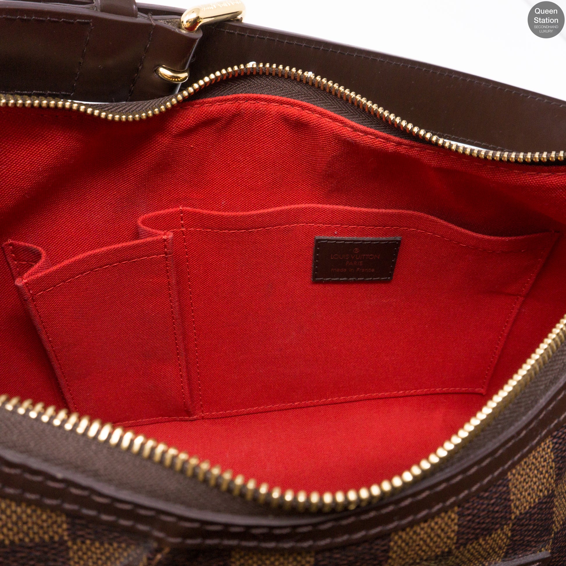 Louis Vuitton Damier Ebene Thames GM Shoulder Bag AR2100 071123