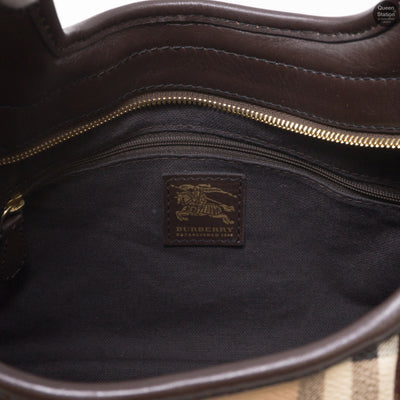 Haymarket Check Hobo Bag