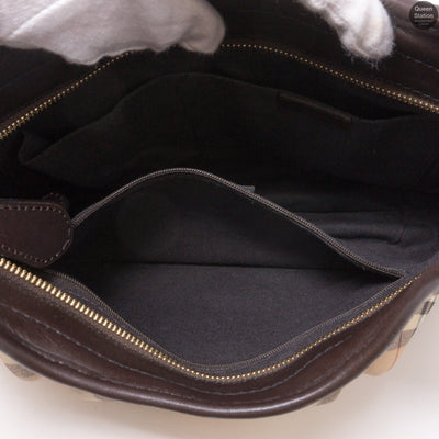 Haymarket Check Hobo Bag