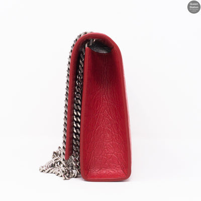 Kate Medium Tassel Crocodile Embossed Leather