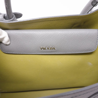 Grey Double Medium Bag