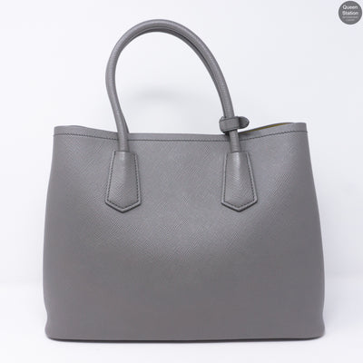Grey Double Medium Bag